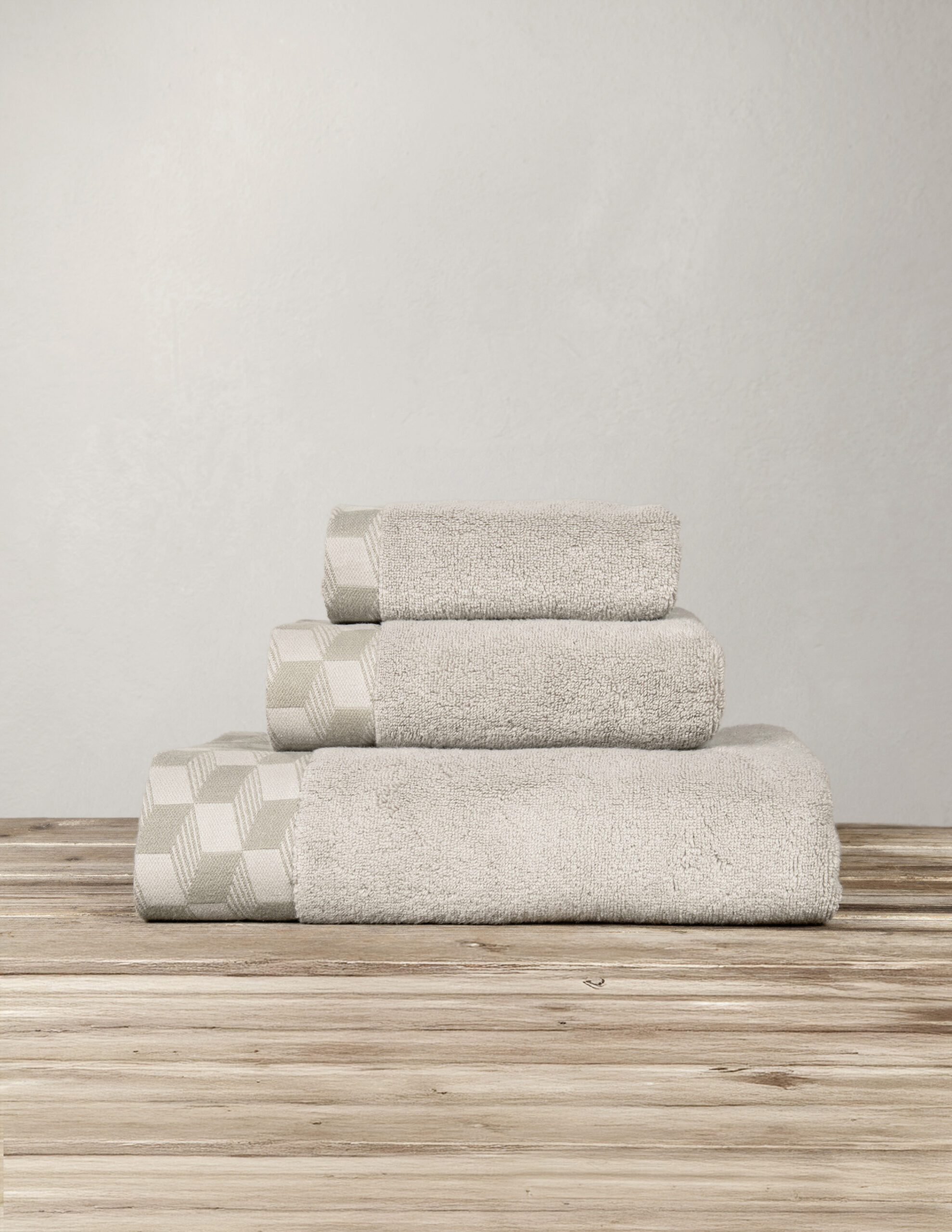 Πετσέτα 40x60 Luxe - Light Taupe - Nima Home - 5206482166875