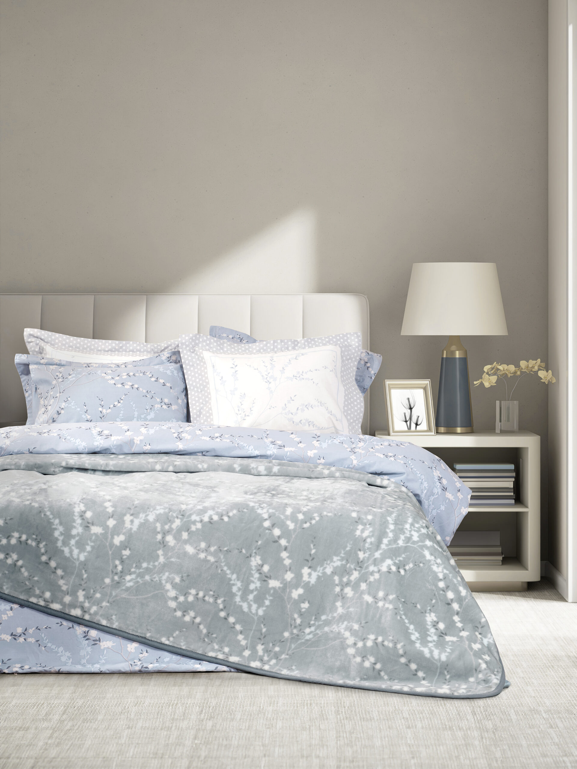 Κουβέρτα Βελουτέ Μονή 160x220 - Inverno - Nima Home - 5206482167902