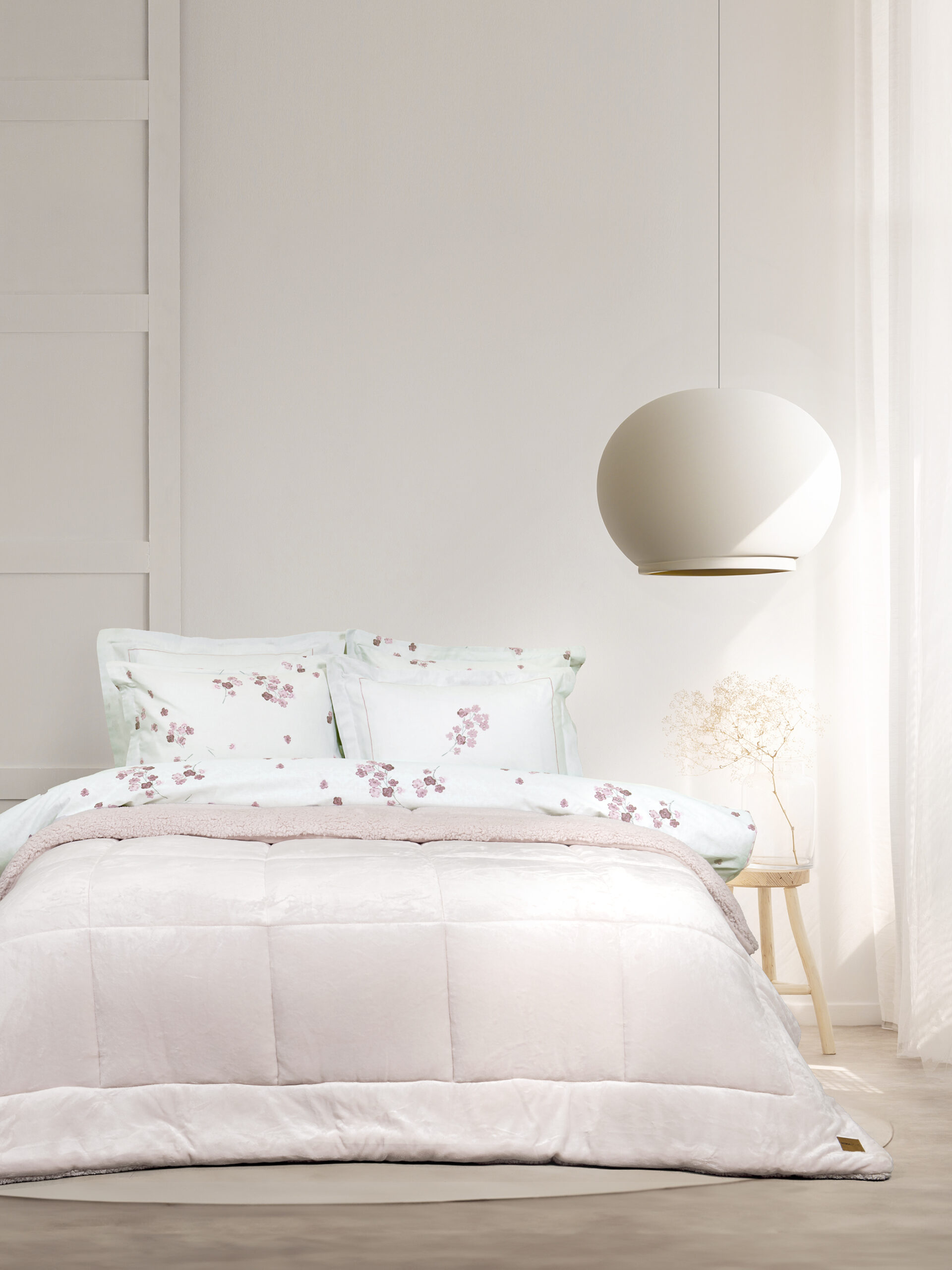 Κουβέρτα/Πάπλωμα Μονό 160x220 - Cira Nude Pink - Nima Home - 5206482168152