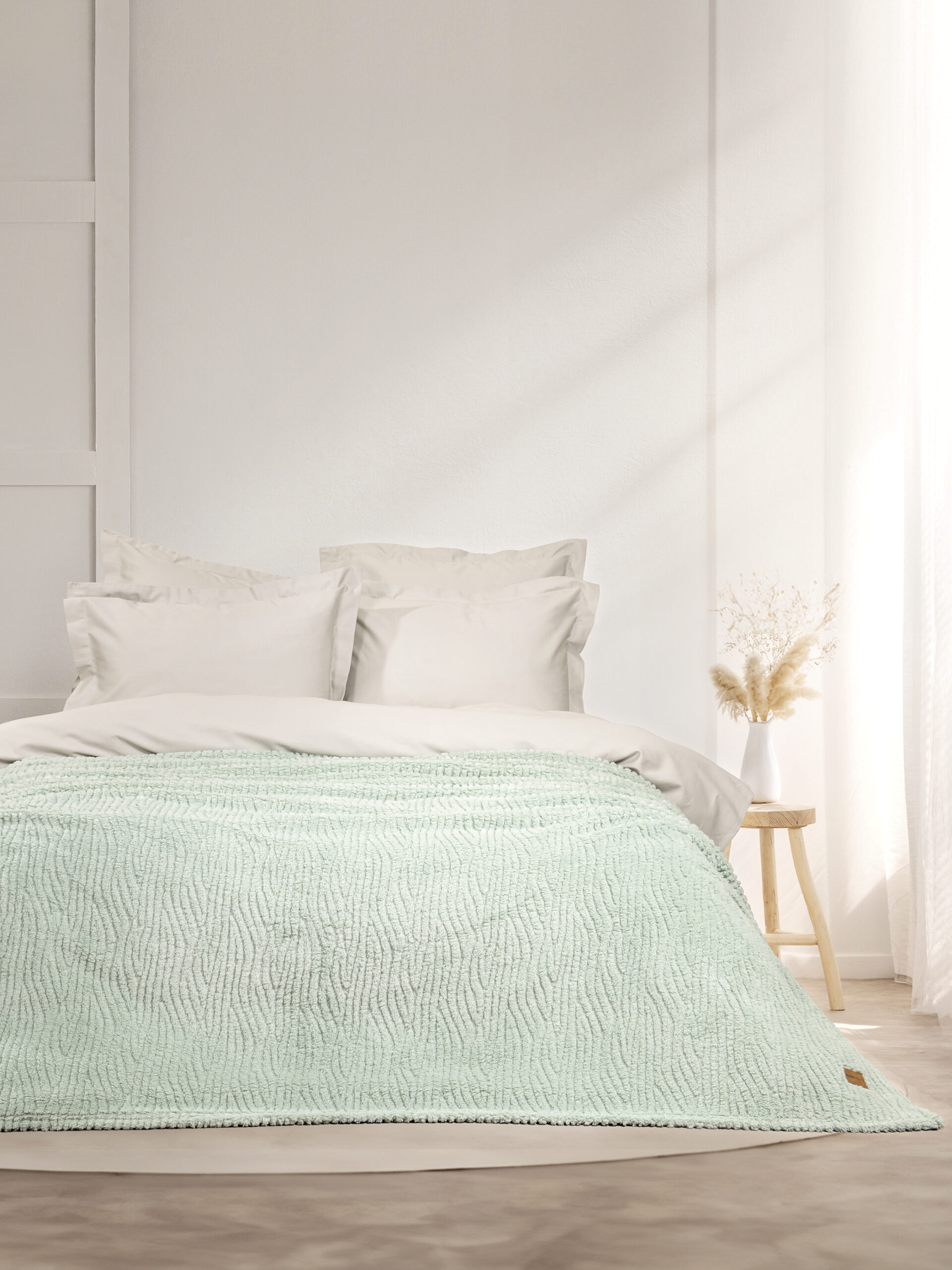 Κουβέρτα Μονή 160x220 - Serenus Mint - Nima Home - 5206482168404