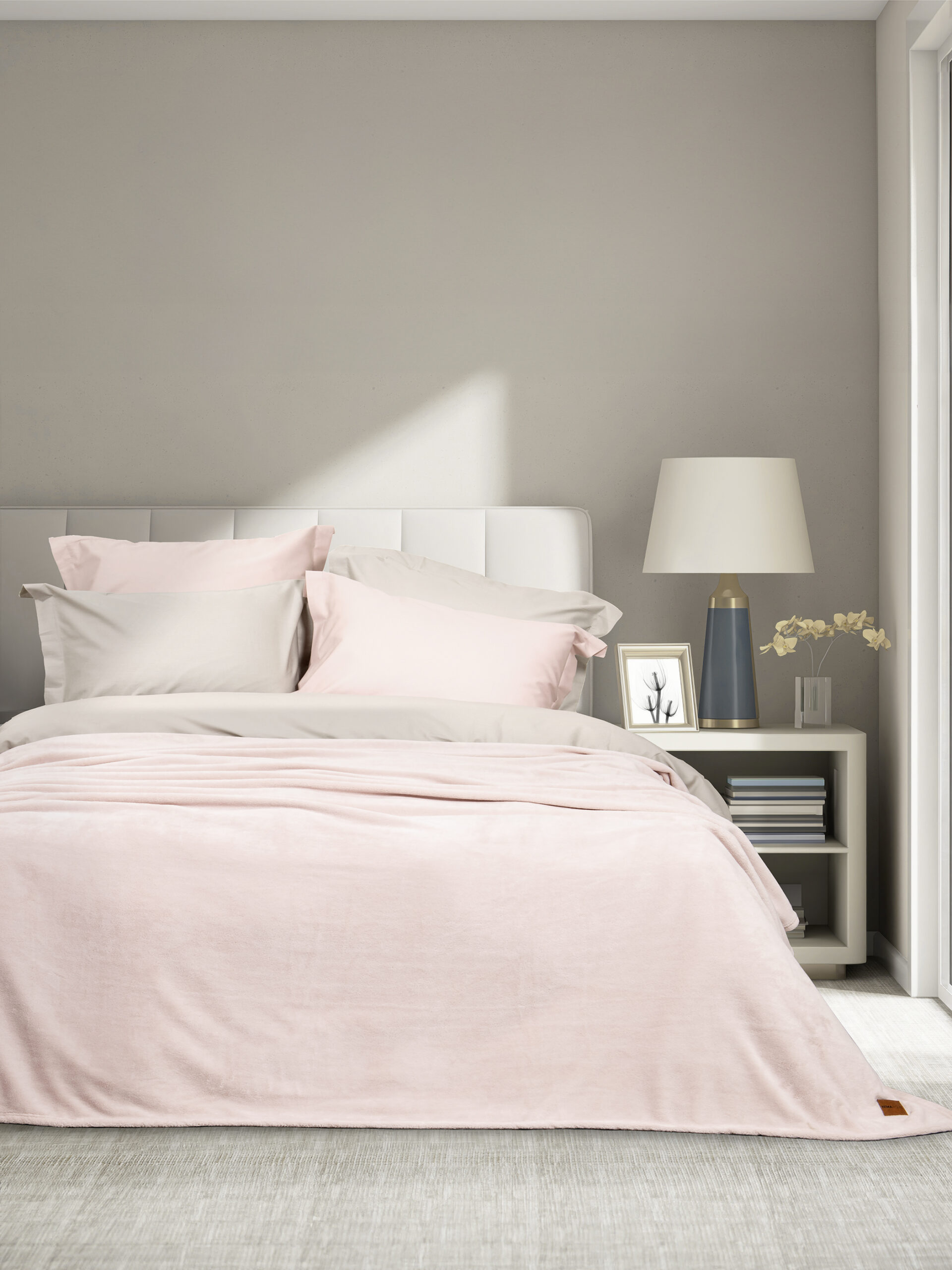 Κουβέρτα Υπέρδιπλη 220x240 - Alpa Light Pink - Nima Home - 5206482168589