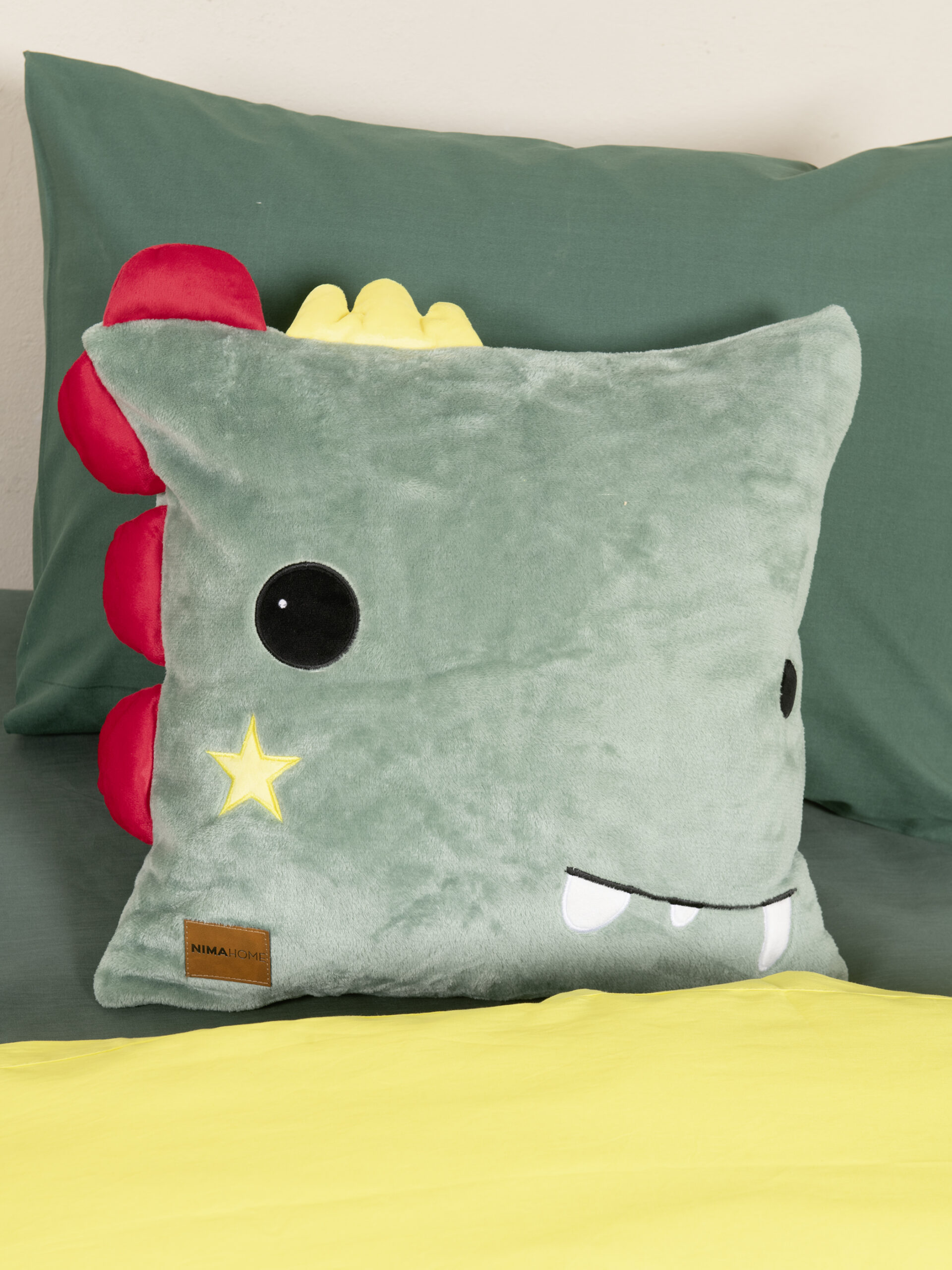 Διακοσμητική Μαξιλαροθήκη 45x45 - Crocodino - Nima Kids - 5206482168664