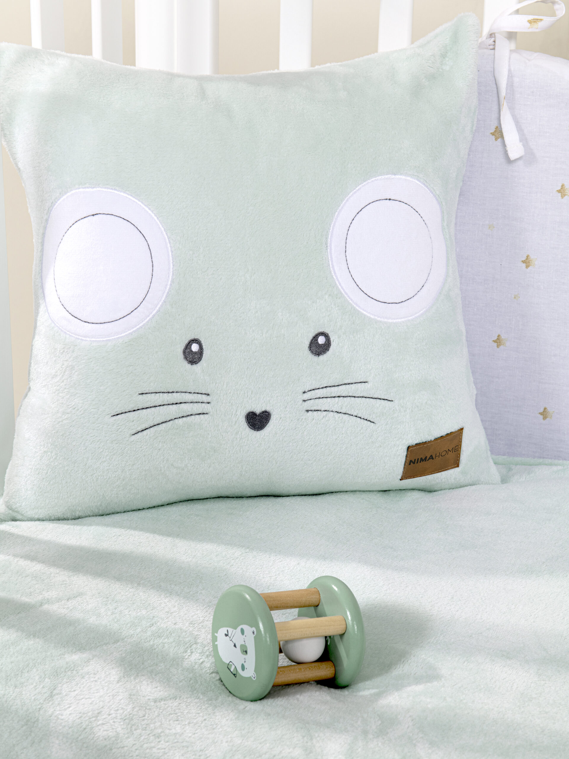 Διακοσμητική Μαξιλαροθήκη 40x40 - Mouse - Nima Bebe - 5206482168787