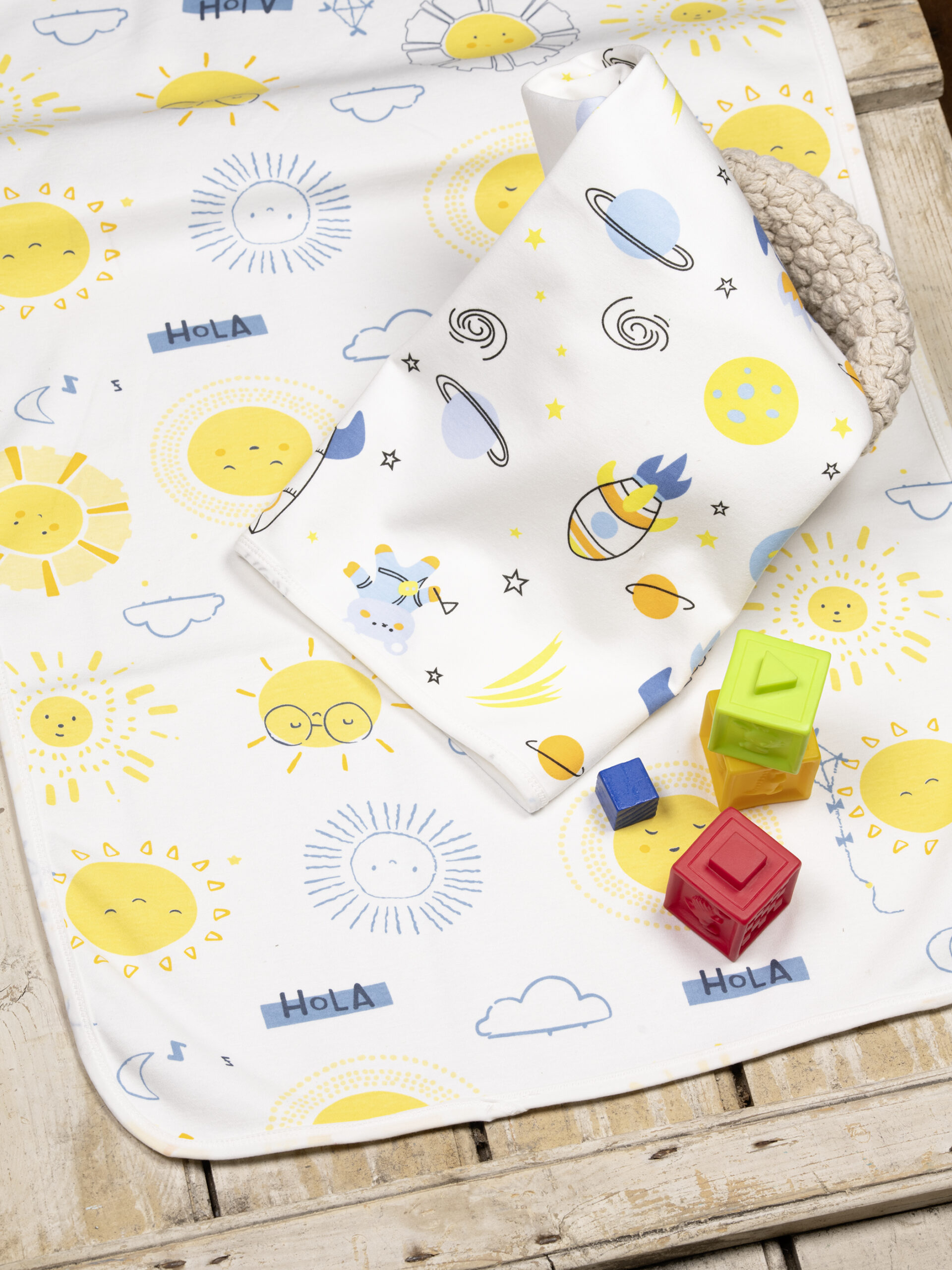 Σετ Σελτεδάκια (2 x 55x75) - Hugo - Nima Bebe - 5206482169098