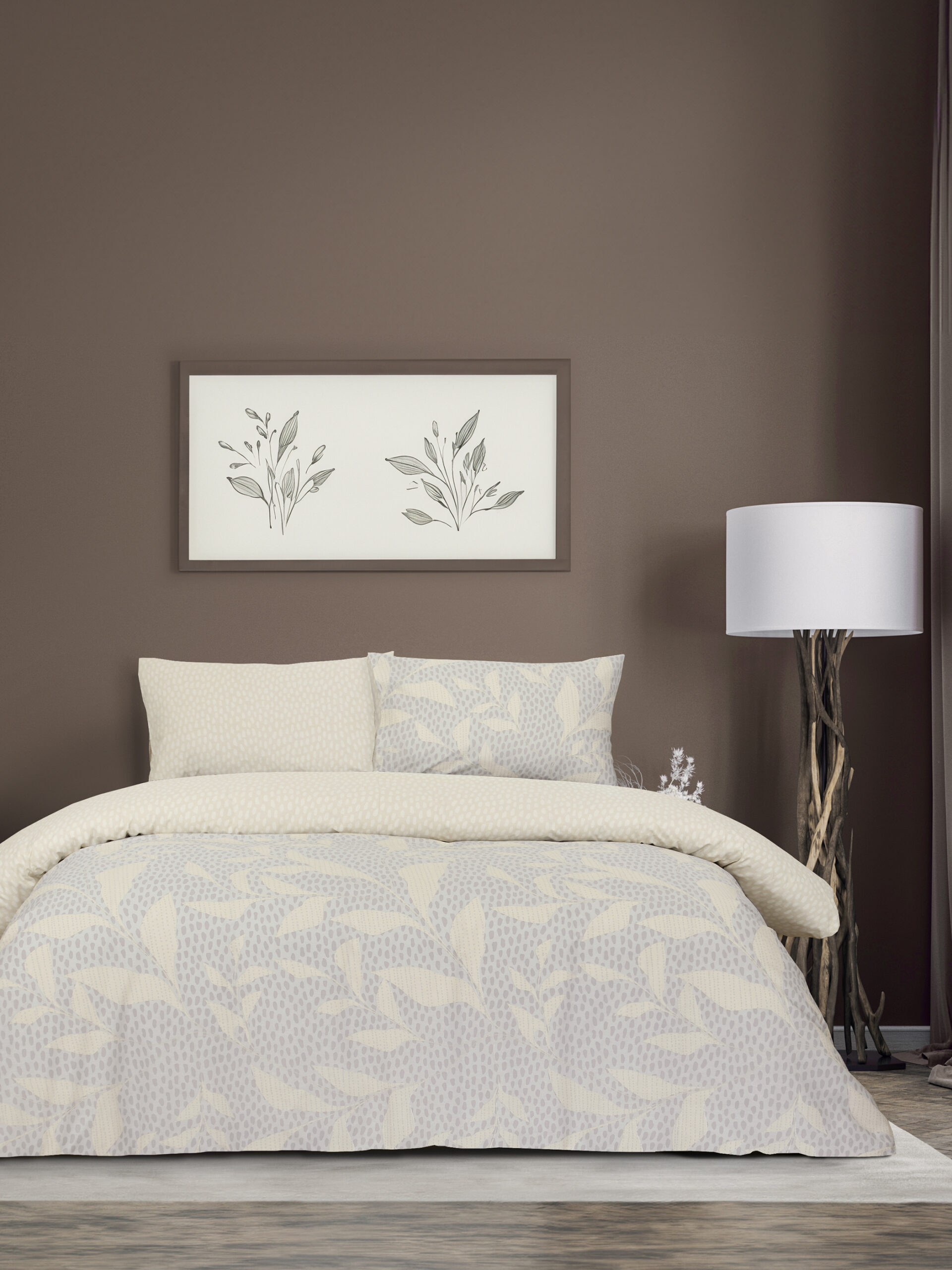 Σετ Σεντόνια Υπέρδιπλα με Λάστιχο - Melody - Kocoon Home - 5206482170834