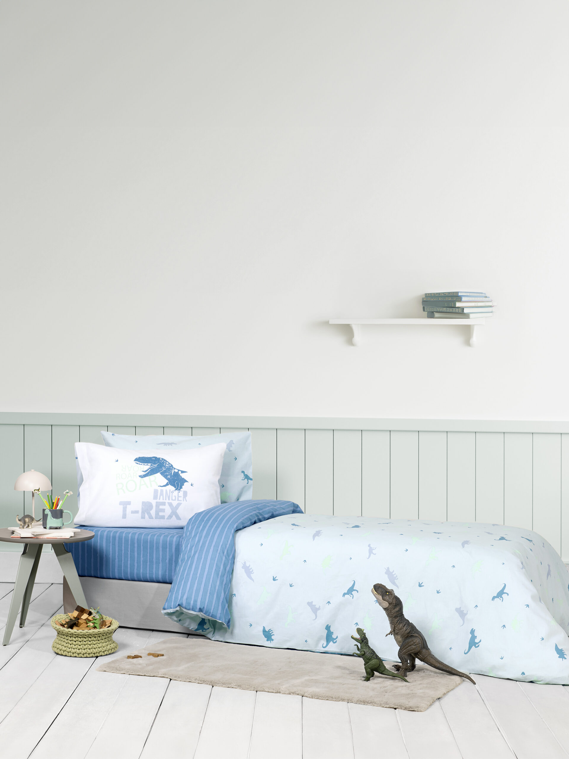 Σετ Σεντόνια Μονά με Λάστιχο - Roar - Nima Kids - 5206482171350