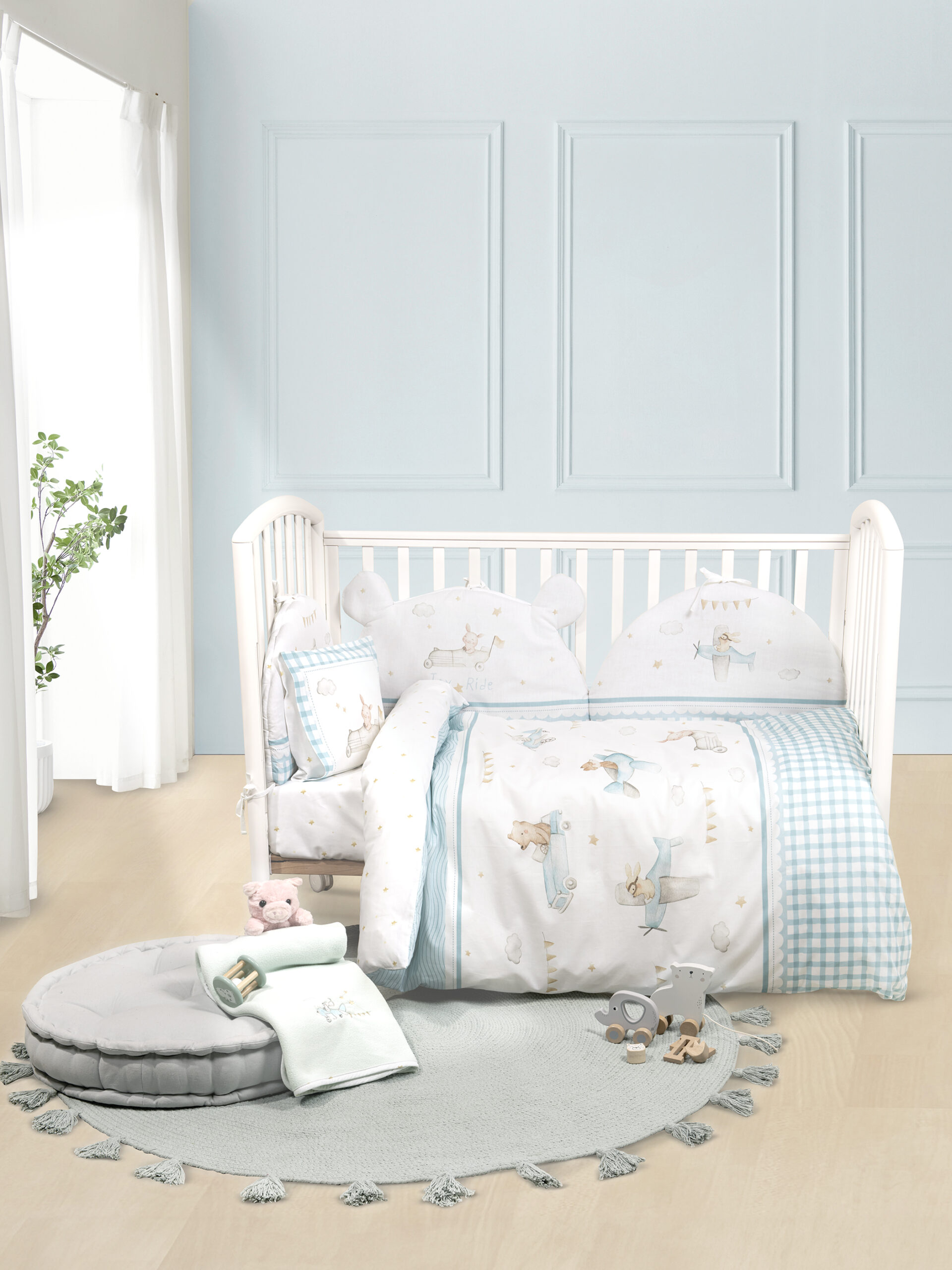 Σετ Σεντόνια Λίκνου - Joy Ride - Nima Bebe - 5206482171718