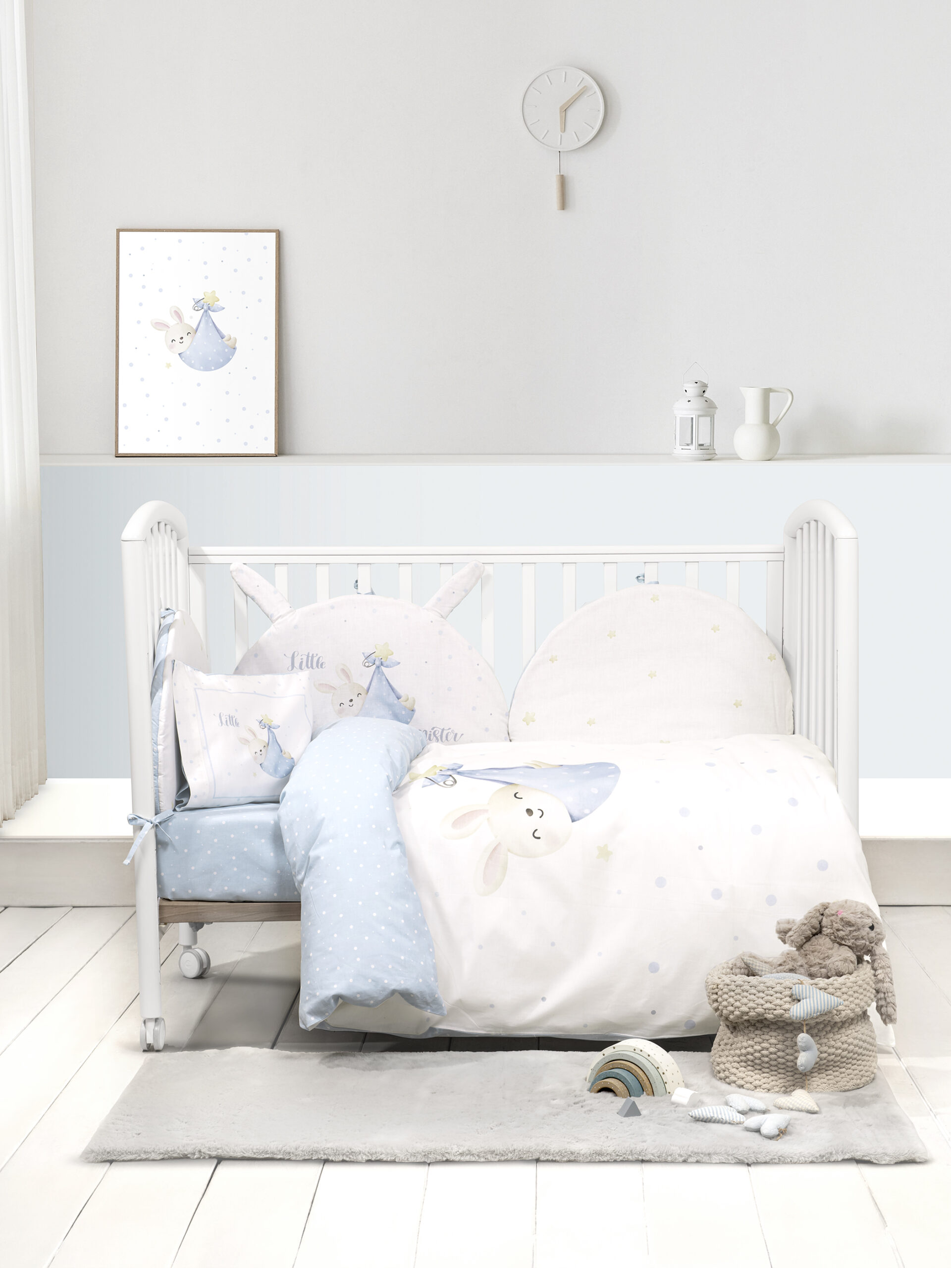 Σετ Σεντόνια Κούνιας - Little Mister - Nima Bebe - 5206482171763