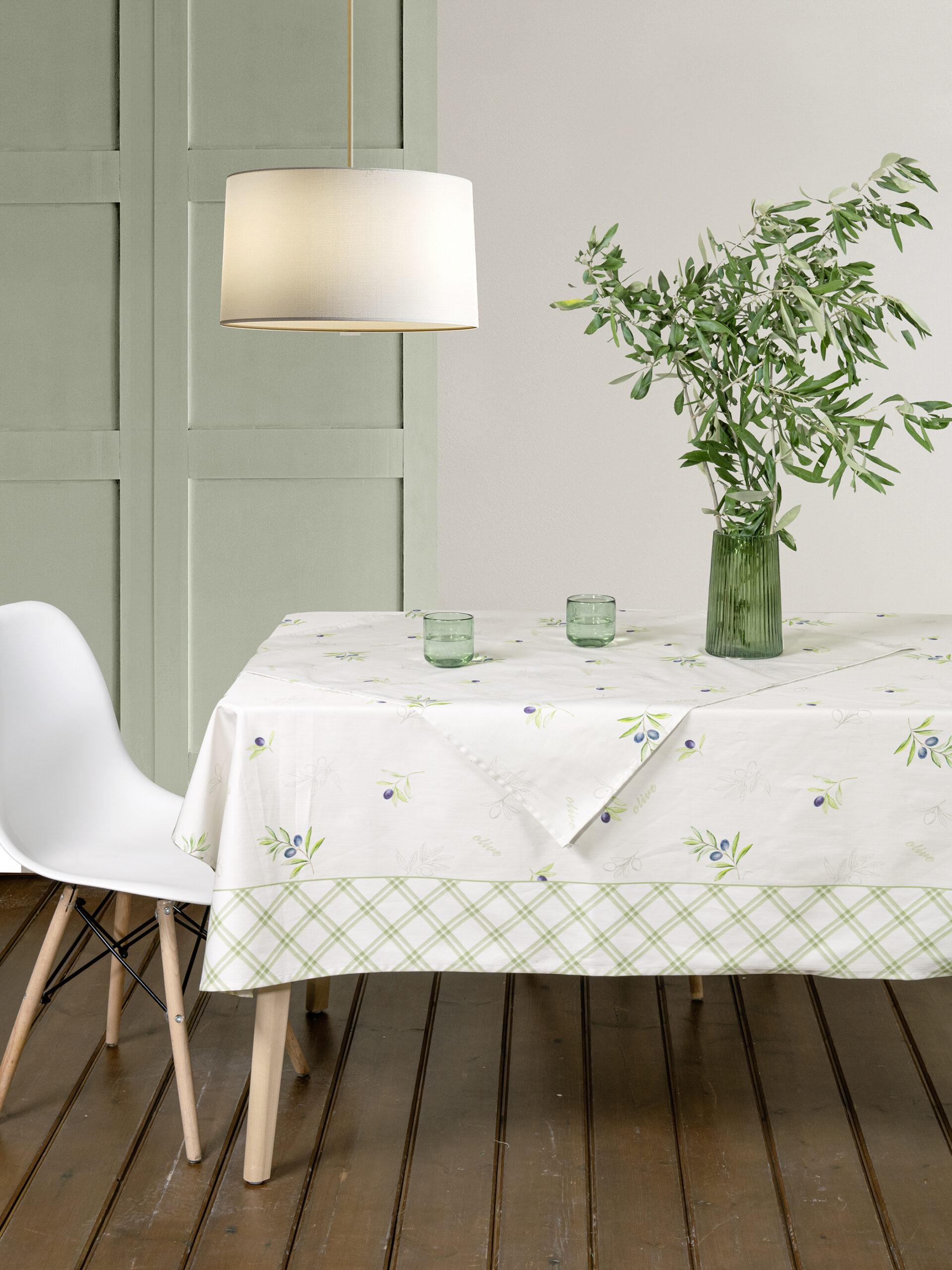 Τραπεζομάντηλο 140x140 - Olive - Nima Home - 5206482172067