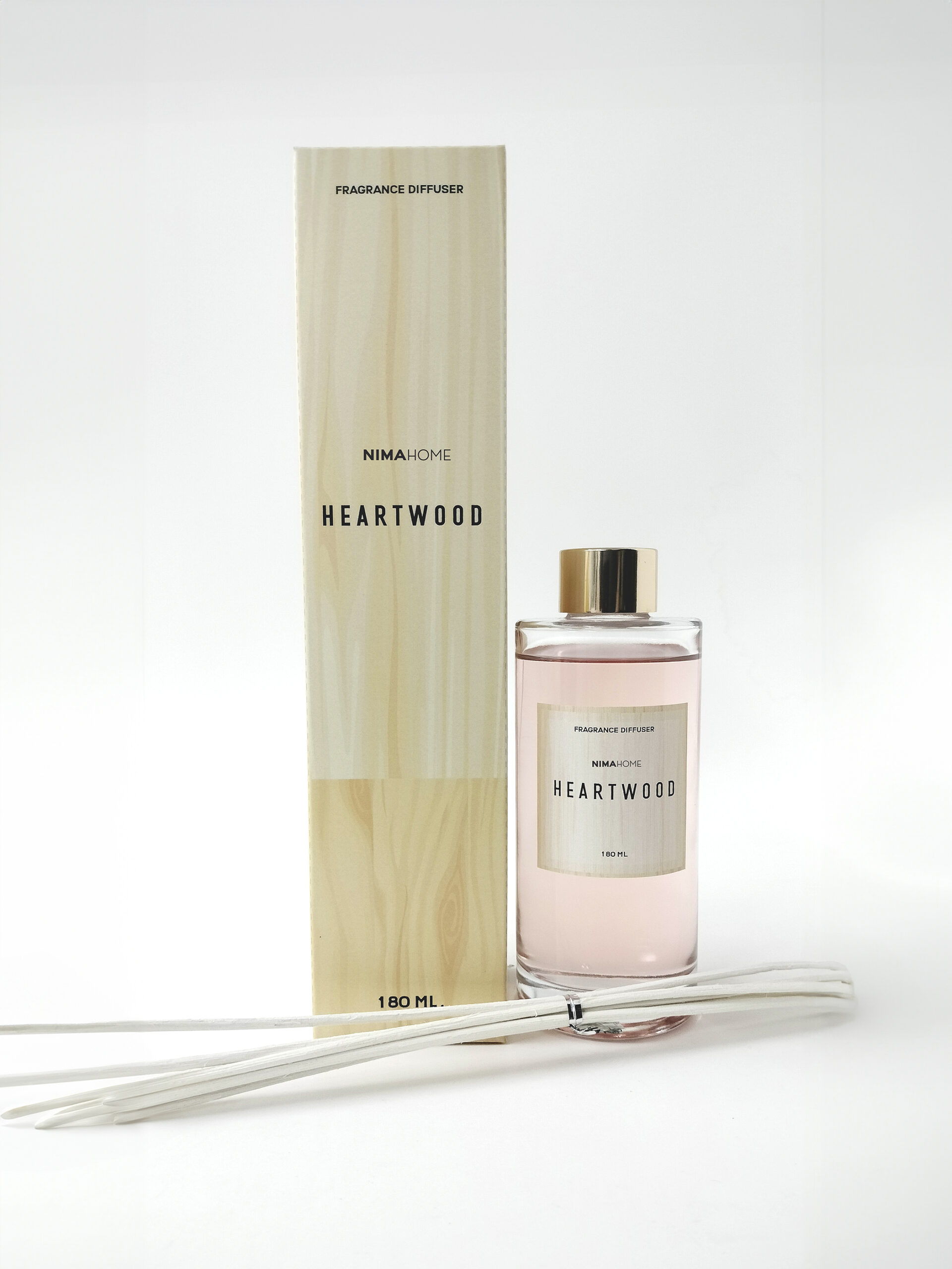 Αρωματικό Χώρου με Στικ 180ml - Heartwood - Nima Home - 5206482173781