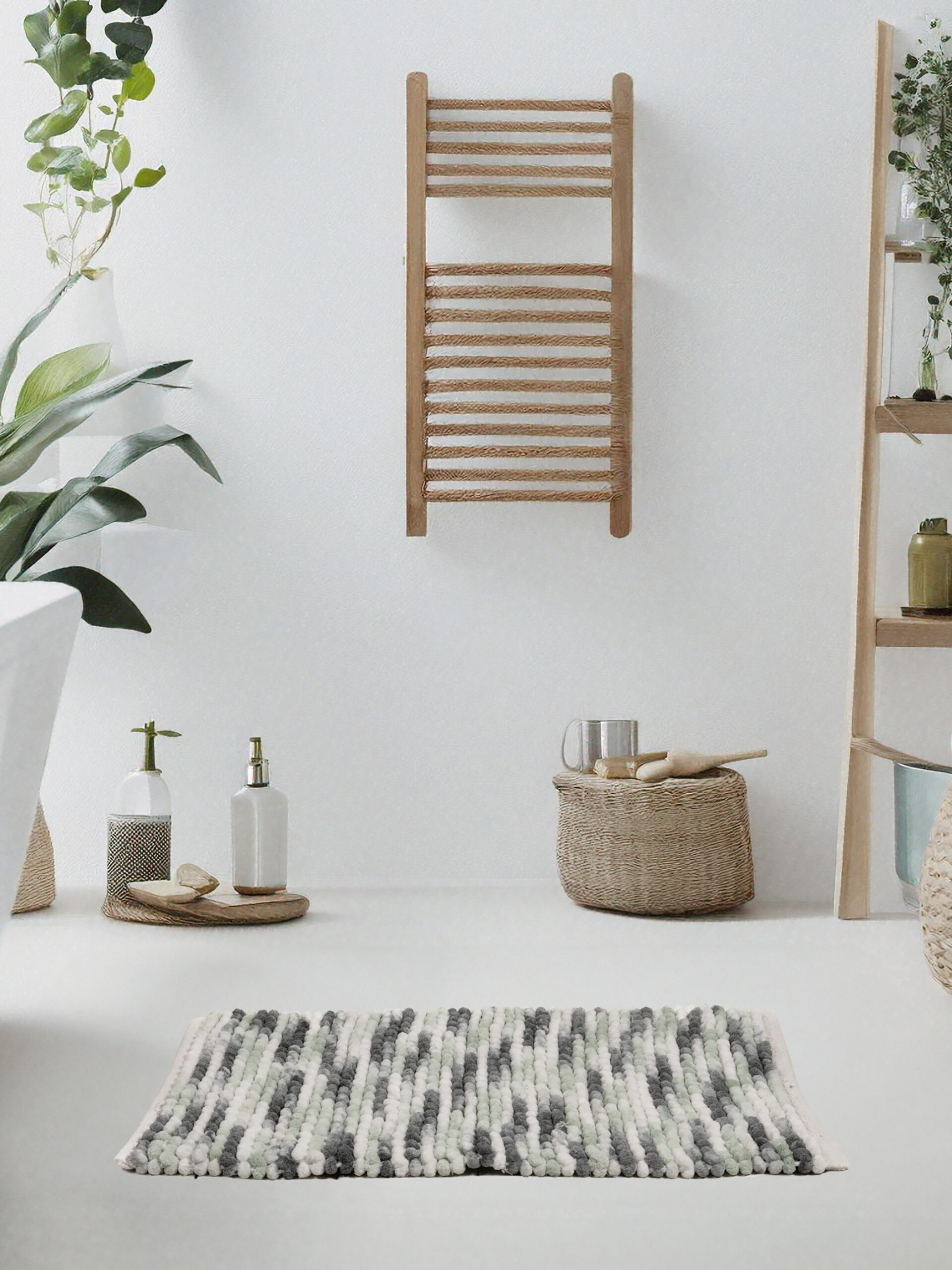 Πατάκι Μπάνιου 50x80 - Splash Mint - Nima Home - 5206482179011