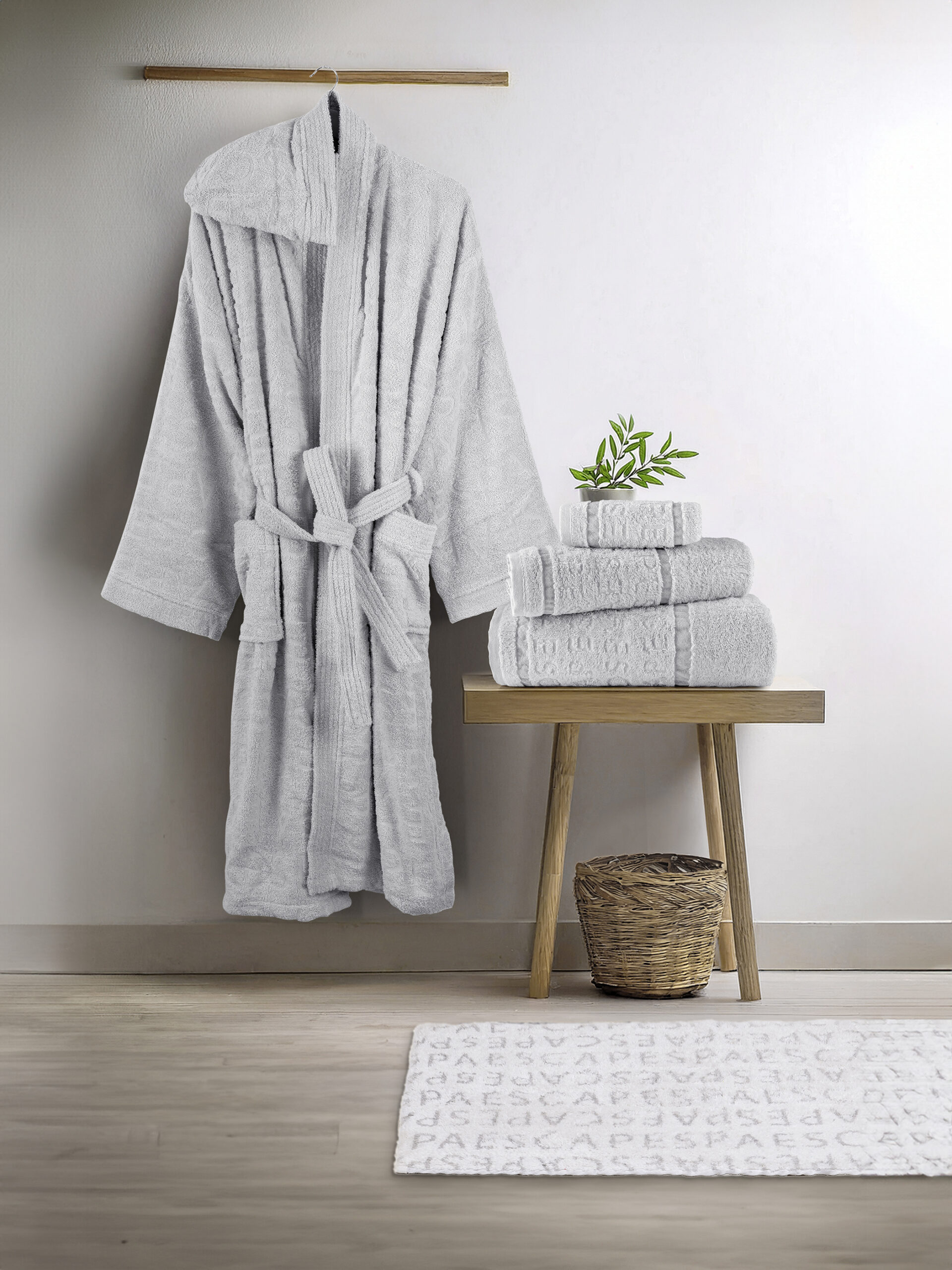 Μπουρνούζι με κουκούλα - Large - Spa - Nima Home - 5206482181335