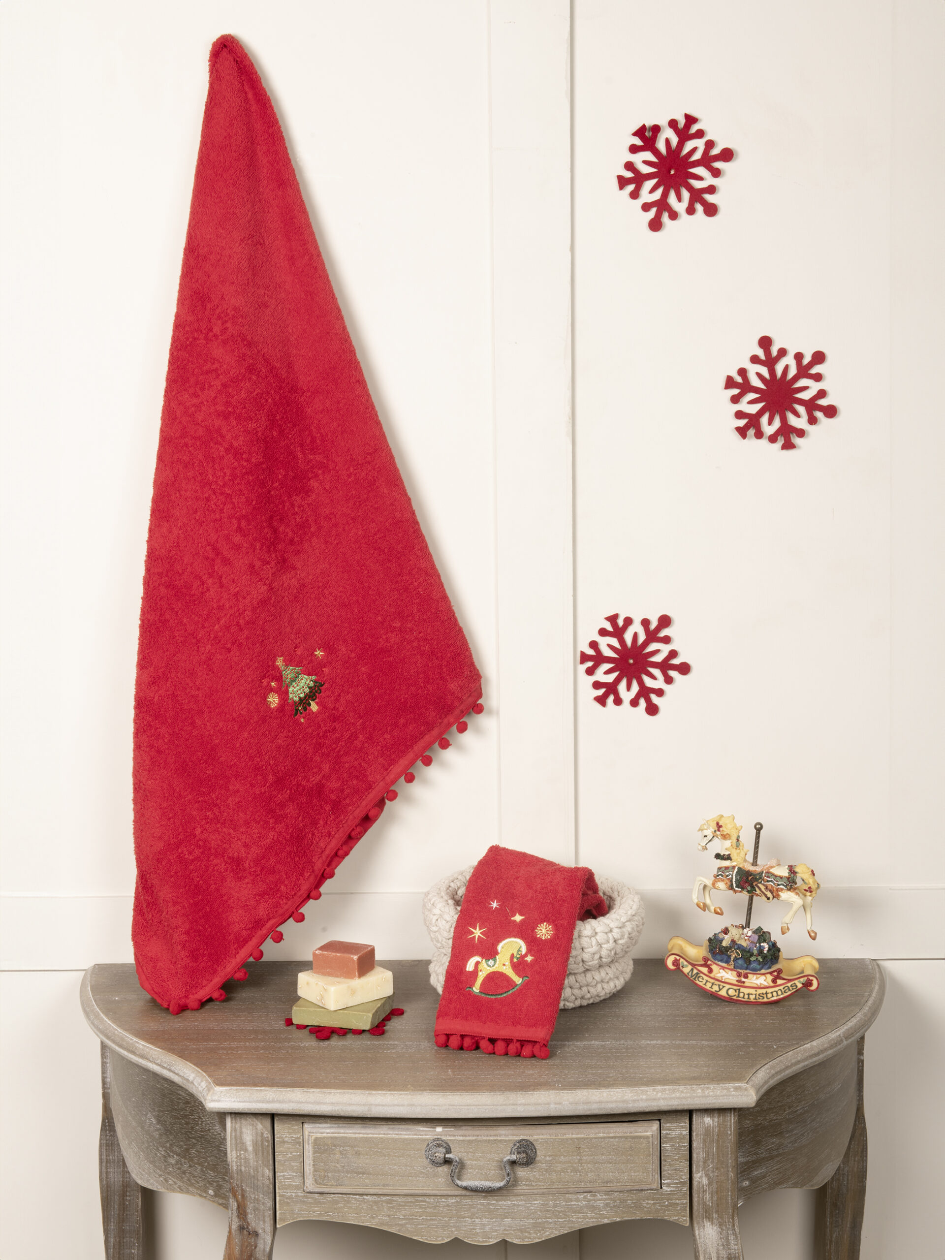 Σετ Πετσέτες (30x50 + 70x140) - Happy Christmas - Nima Kids - 5206482181502