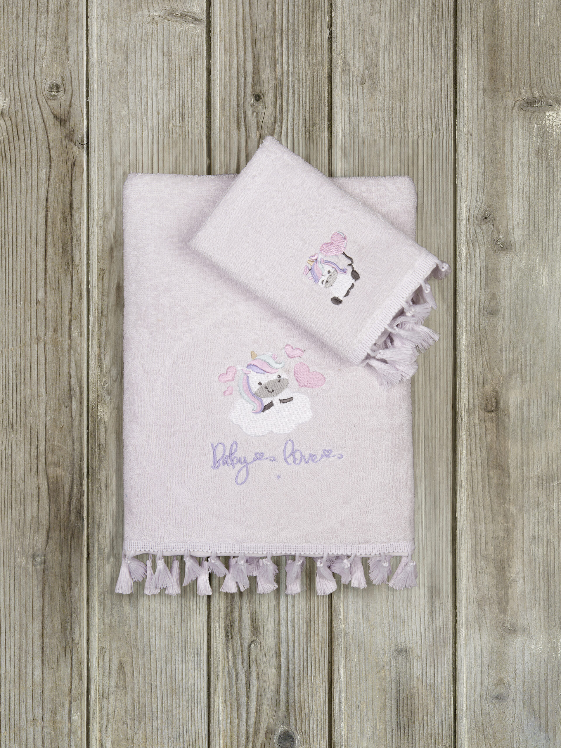 Σετ Πετσέτες (30x50 + 70x140) - Luni Uni - Nima Bebe - 5206482181588