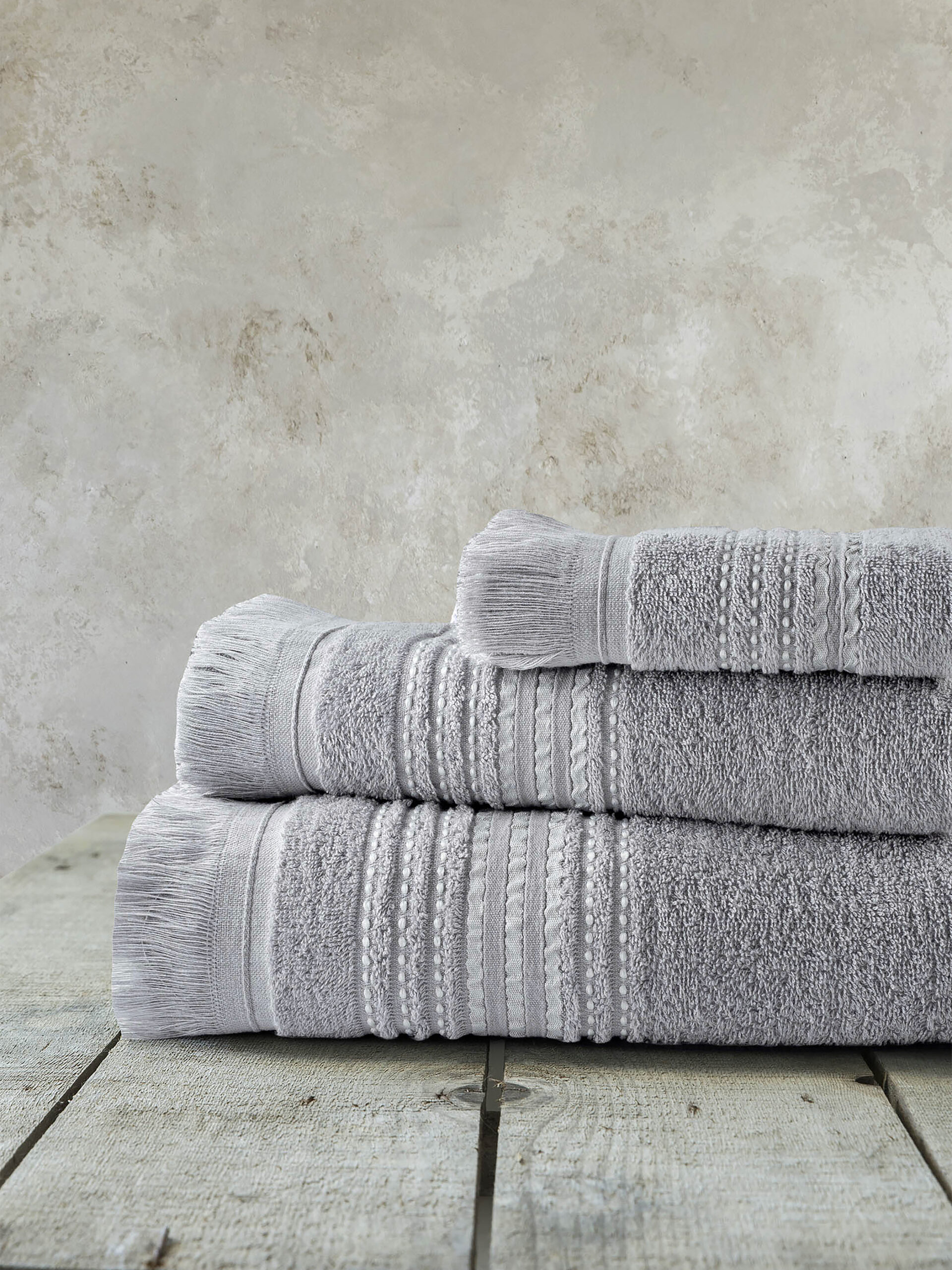 Πετσέτα 50x90 - Allora Gray - Nima Home - 5206482181809