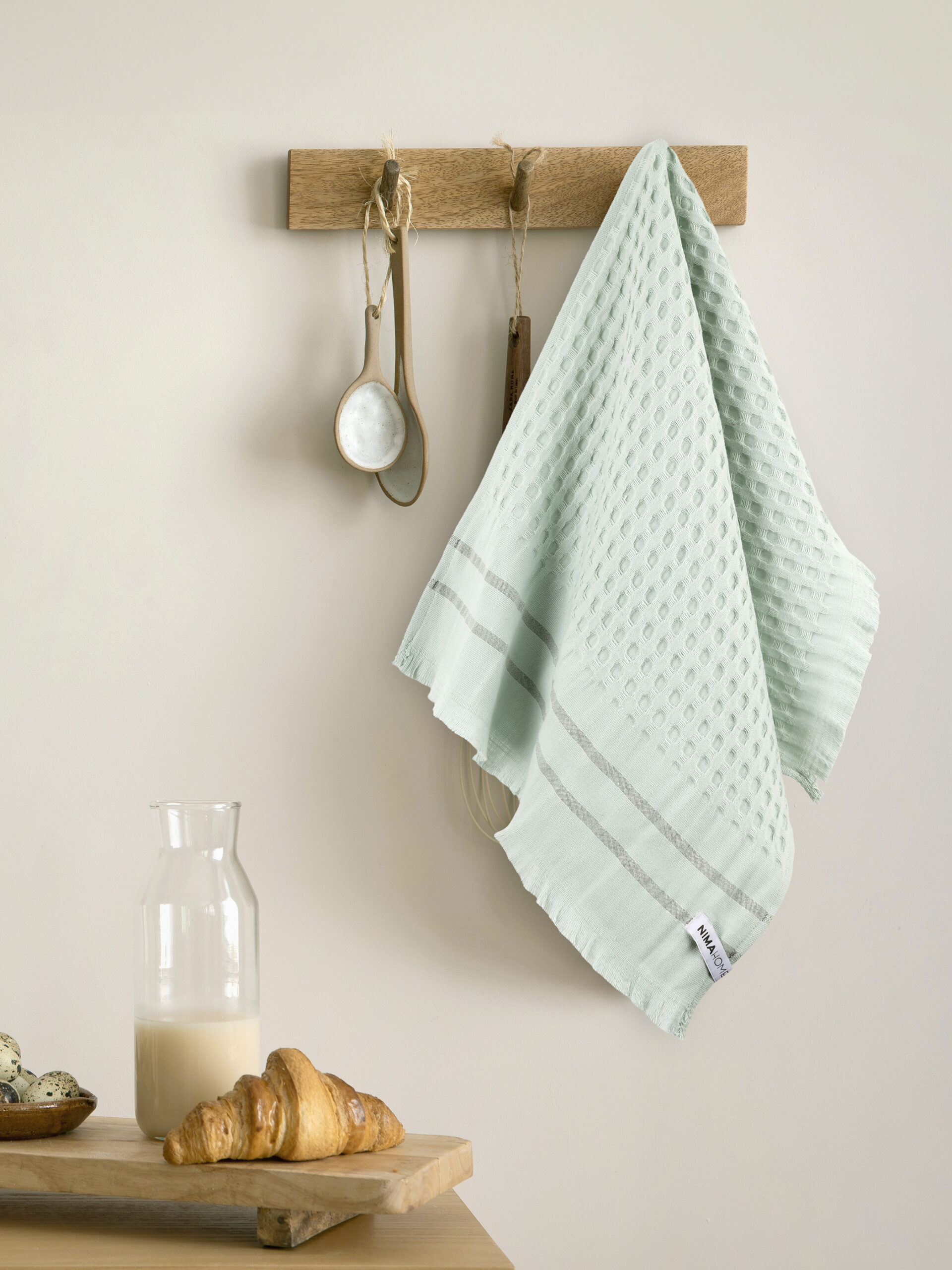 Πετσέτα Κουζίνας 40x60 - Waffle Mint - Nima Home - 5206482181939
