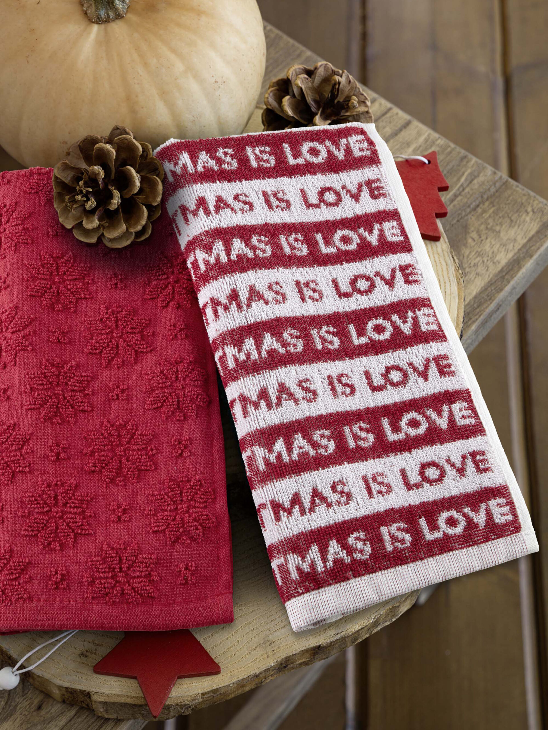 Σετ Πετσέτες Κουζίνας (2 x 40x60) - Christmas Love - Nima Home - 5206482182080