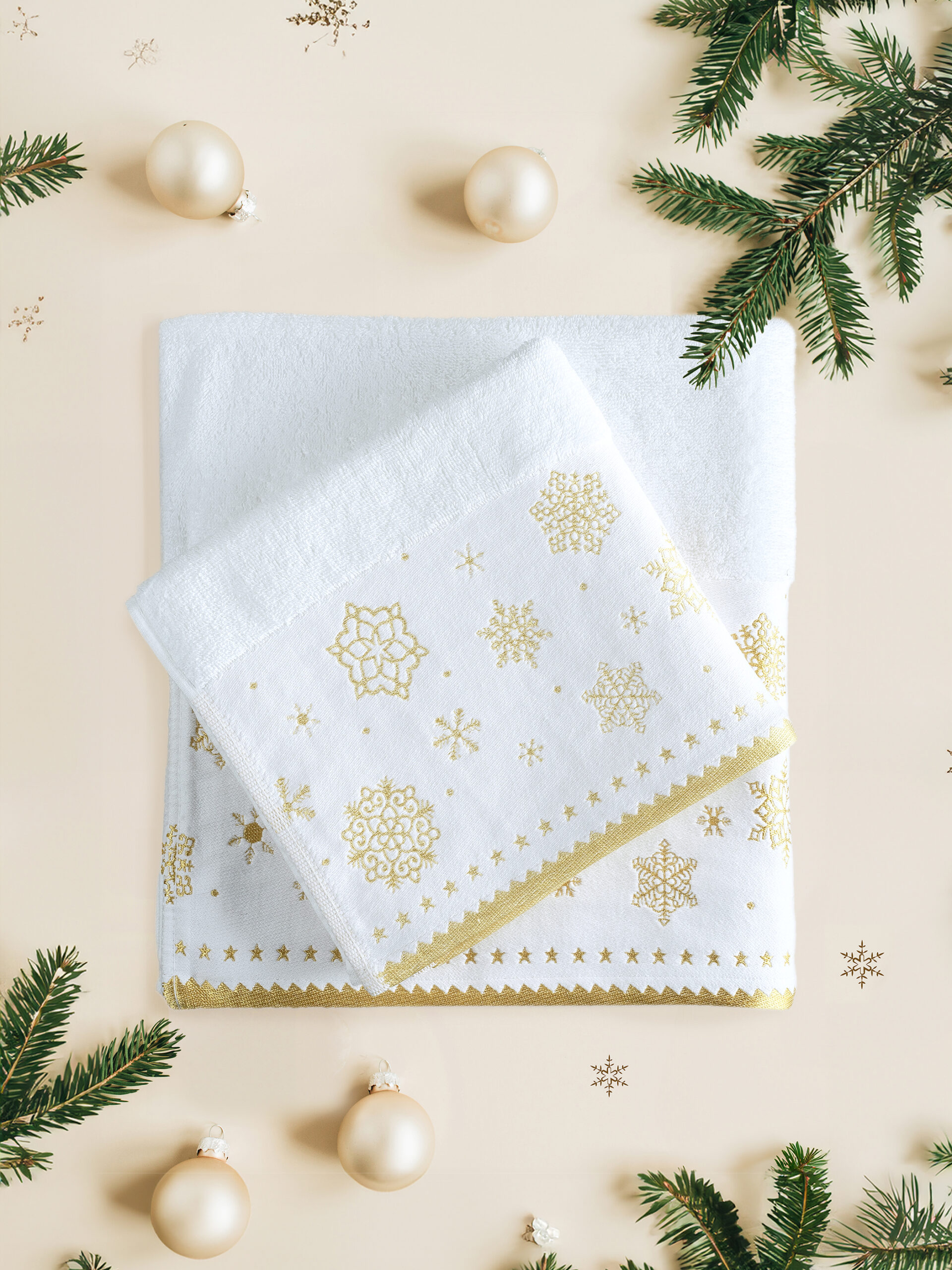 Σετ Πετσέτες (50x90 + 70x140) - Glow - Nima Home - 5206482182356