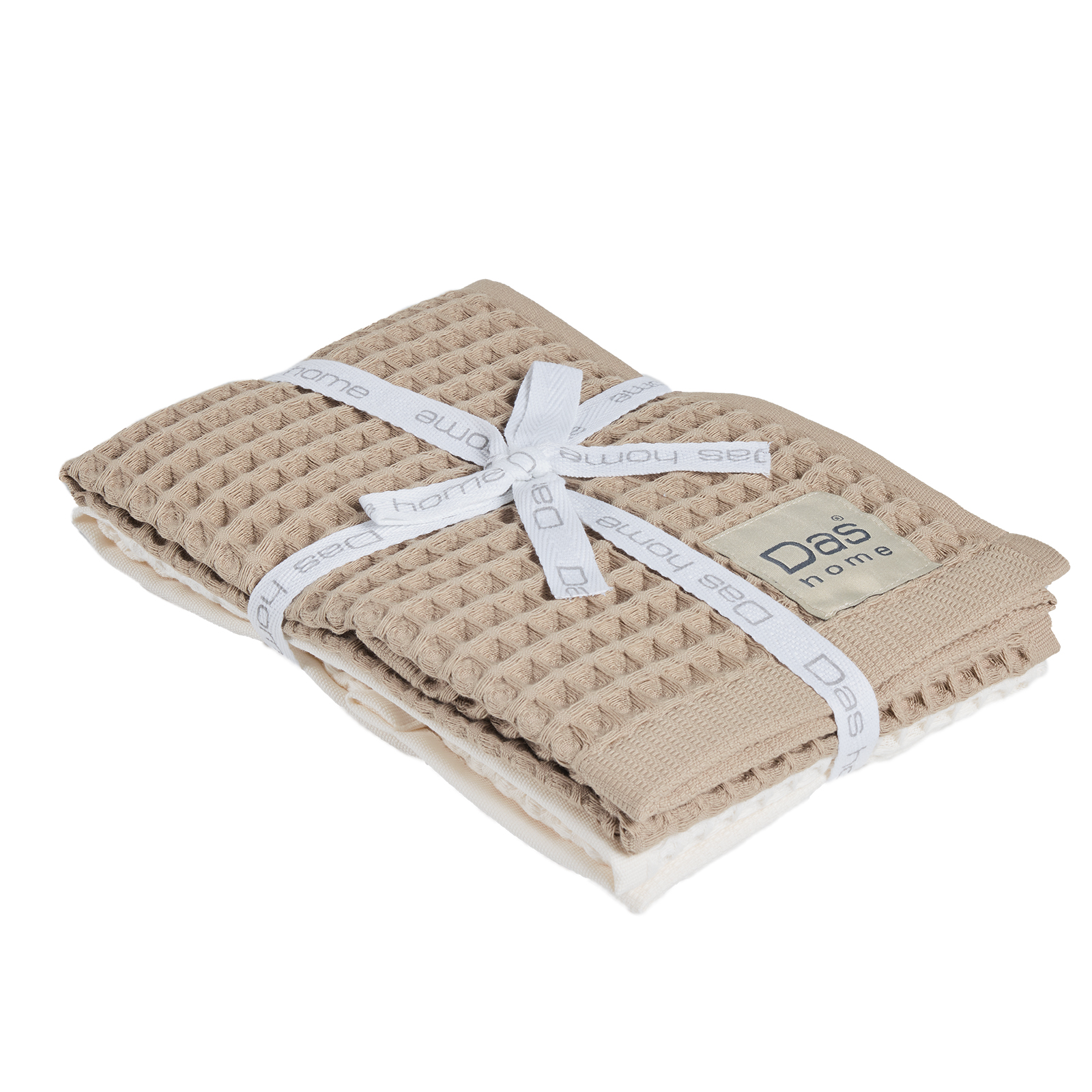 DAS HOME ΣΕΤ ΠΟΤΗΡΟΠΑΝΑ 2ΤΜΧ 40Χ60 0800 BEIGE, IVORY-527040600800