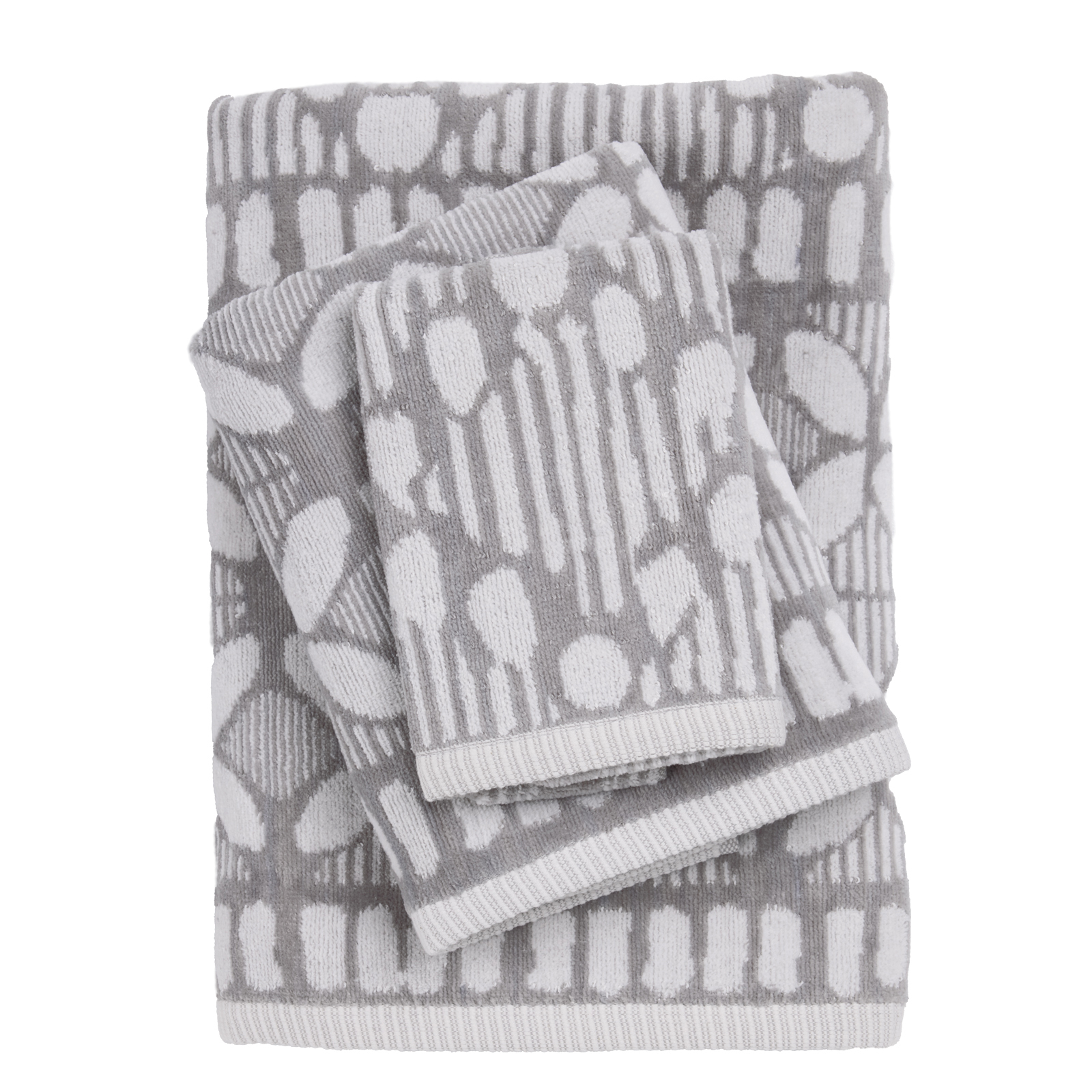 DAS HOME ΣΕΤ ΠΕΤΣΕΤΕΣ 3ΤΕΜΑΧΙΑ DAILY 0797 GREY-530708000797