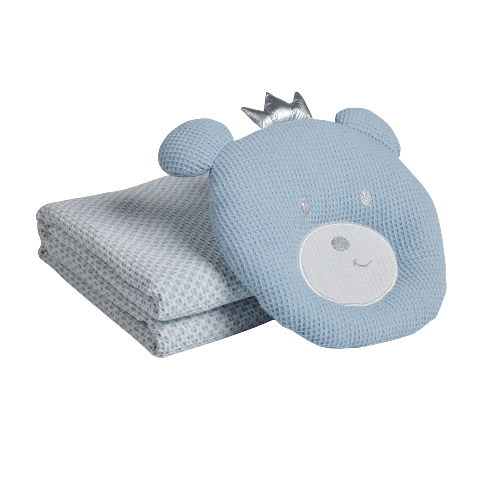 DAS BABY ΚΟΥΒΕΡΤΑ ΠΙΚΕ 75X100 RELAX 4959 BLUE, WHITE-620511704959