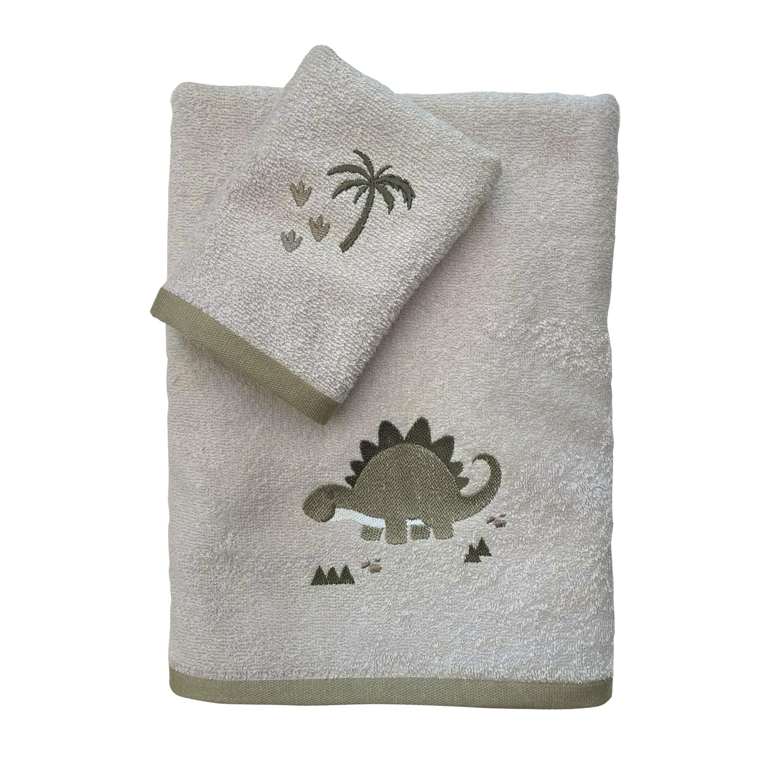 DAS BABY ΣΕΤ ΠΕΤΣΕΤΕΣ 2 ΤΕΜΑΧΙΩΝ ΚΕΝΤΗΤΕΣ FUN 4937 BEIGE, OLIVE-630708004937