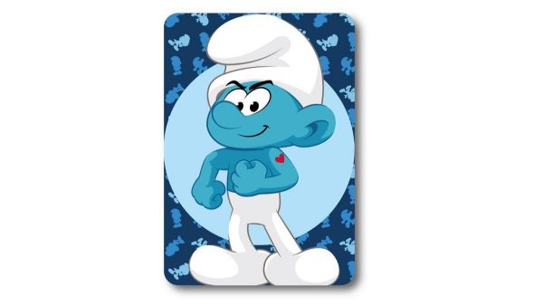 Κουβέρτα Fleece Peyo Smurfs 11 100X140 Blue 100% Polyester-54462527018