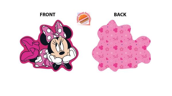 Mini Μαξιλάρι 3D AOP Disney Home Minnie 692 20 cm Fuchsia 100% Velboa-54461702041