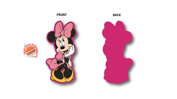 Mini Μαξιλάρι 3D Disney Home Minnie 454 15 cm Fuchsia 100% Velboa-54461702046