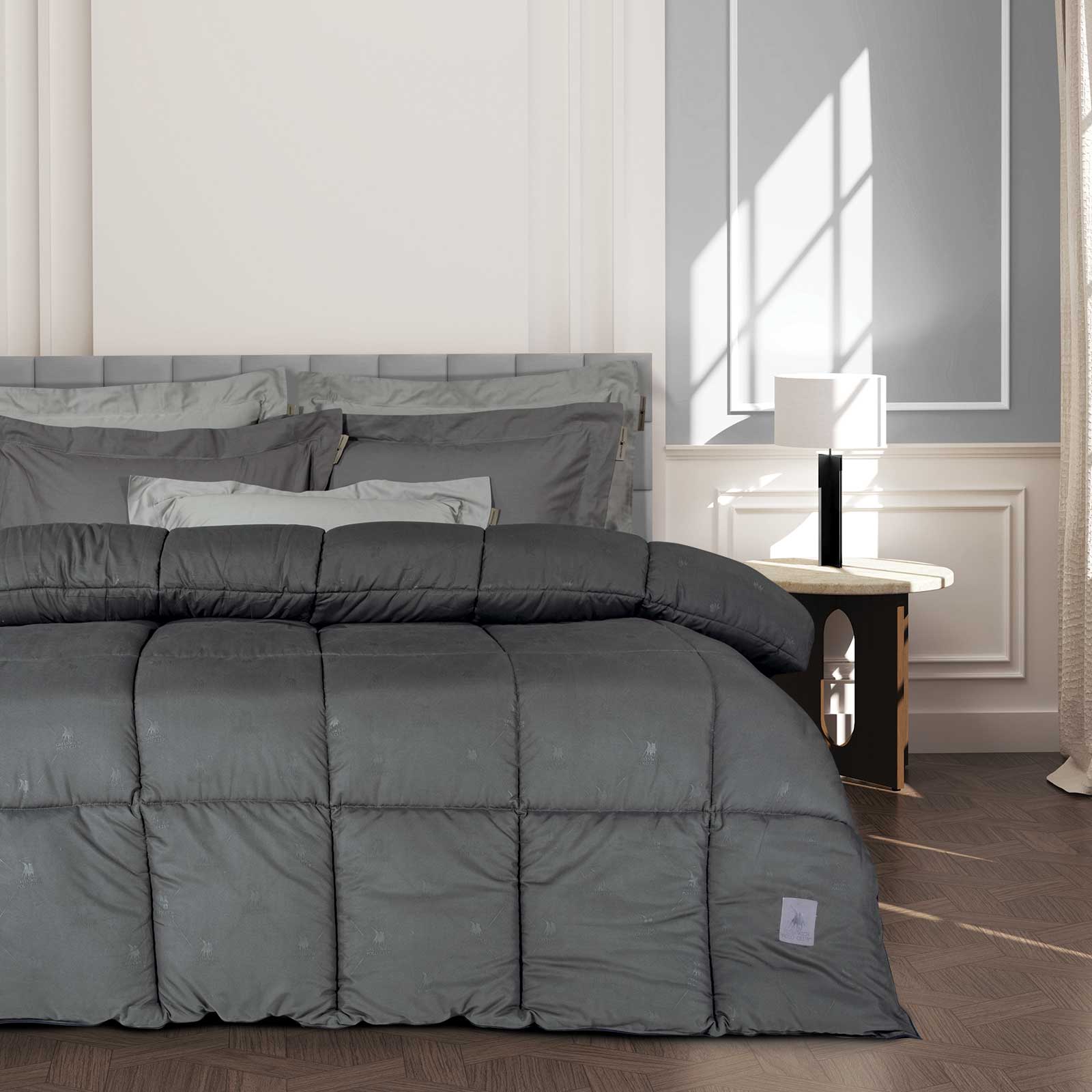 GREENWICH POLO CLUB ΠΑΠΛΩΜΑ ΥΠΕΡΔΙΠΛΟ ESSENTIAL 4447 DARK GREY-221910204447