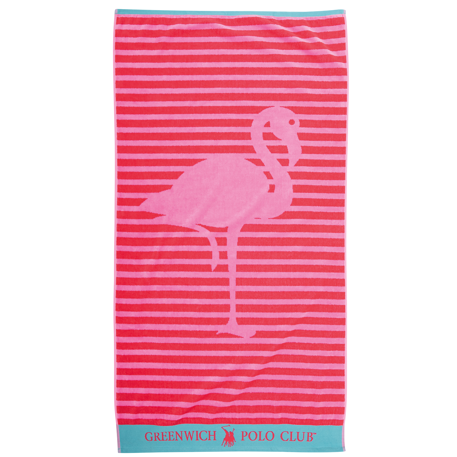 GREENWICH POLO CLUB JUNIOR ΠΕΤΣΕΤΑ ΘΑΛΑΣΣΗΣ 70Χ140 4073 PINK, RED-267701404073