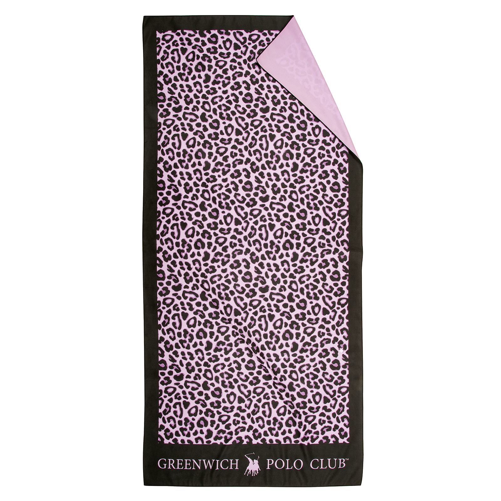 GREENWICH POLO CLUB ΠΕΤΣΕΤΑ ΘΑΛΑΣΣΗΣ 80Χ170 ESSENTIAL 4037 BLACK, PINK-267801704037