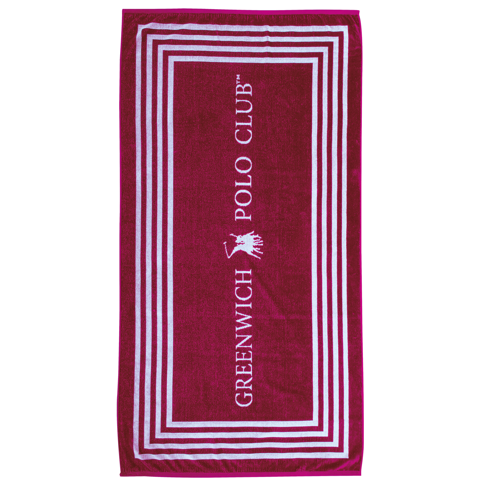 GREENWICH POLO CLUB ΠΕΤΣΕΤΑ ΘΑΛΑΣΣΗΣ 90Χ170 4055 RED, WHITE-267901704055