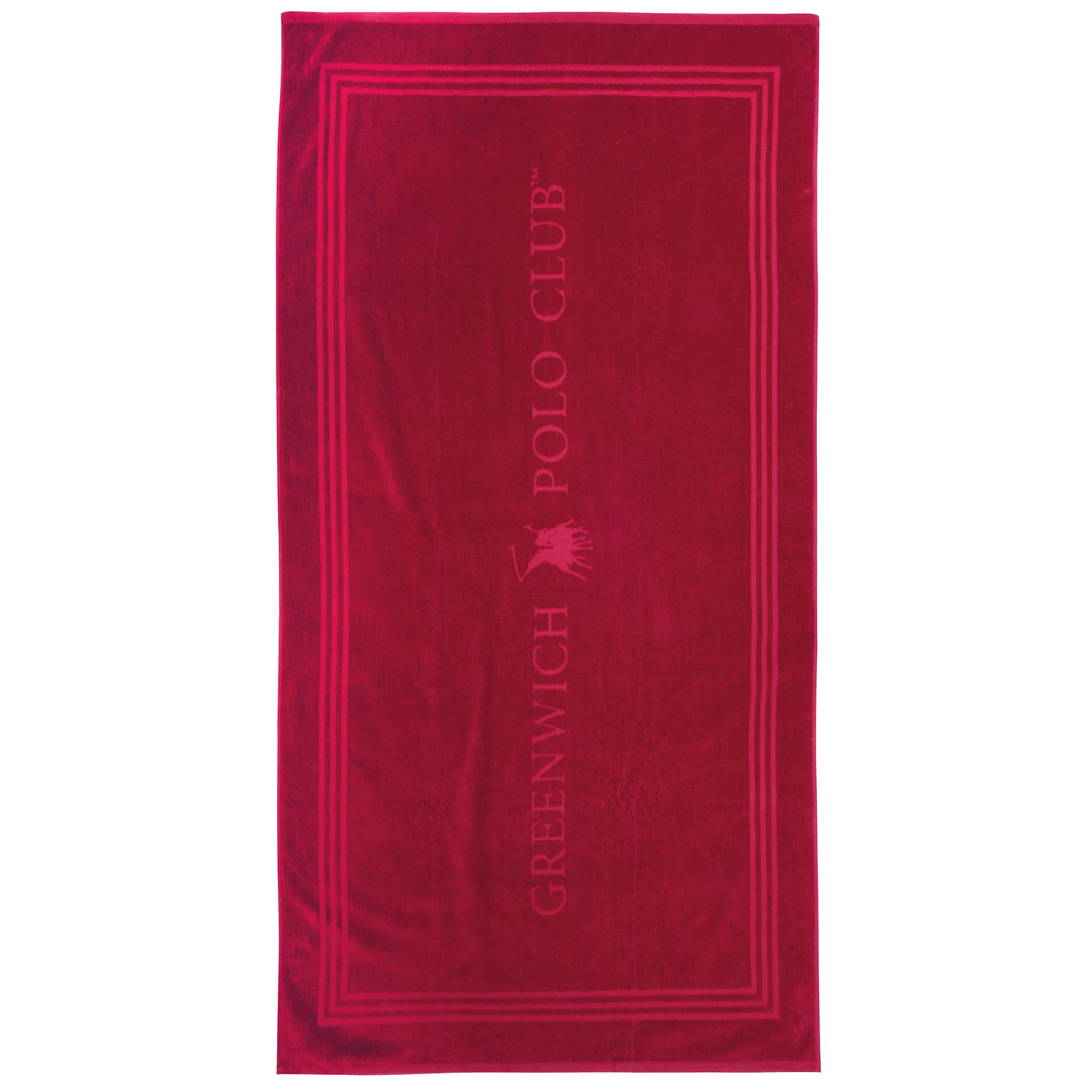 GREENWICH POLO CLUB ΠΕΤΣΕΤΑ ΘΑΛΑΣΣΗΣ 90Χ170 4066 RED-267901704066