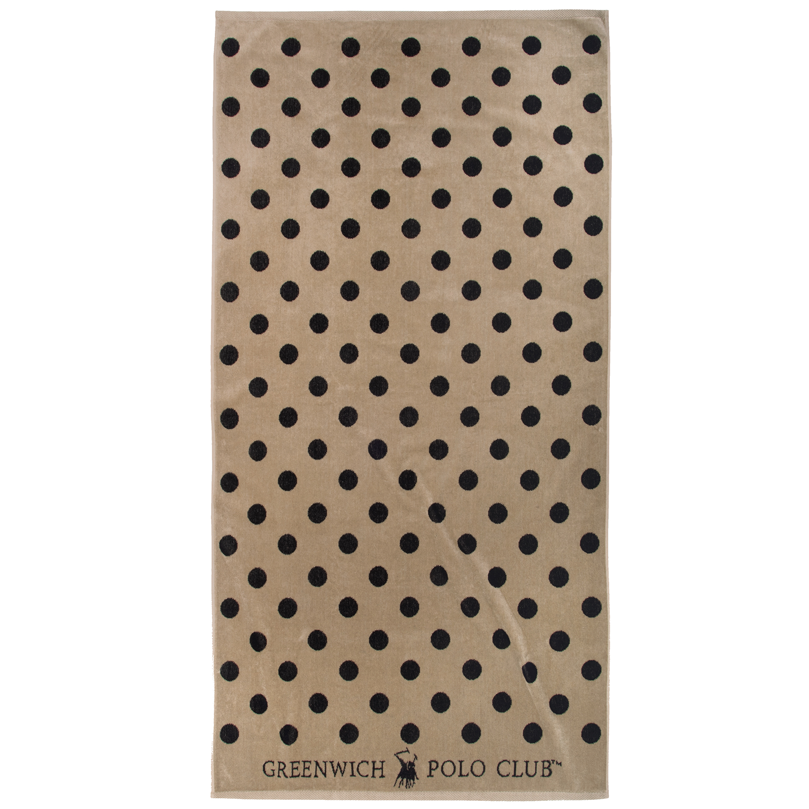 GREENWICH POLO CLUB ΠΕΤΣΕΤΑ ΘΑΛΑΣΣΗΣ 90Χ170 4071 BLACK, TAUPE-267901704071