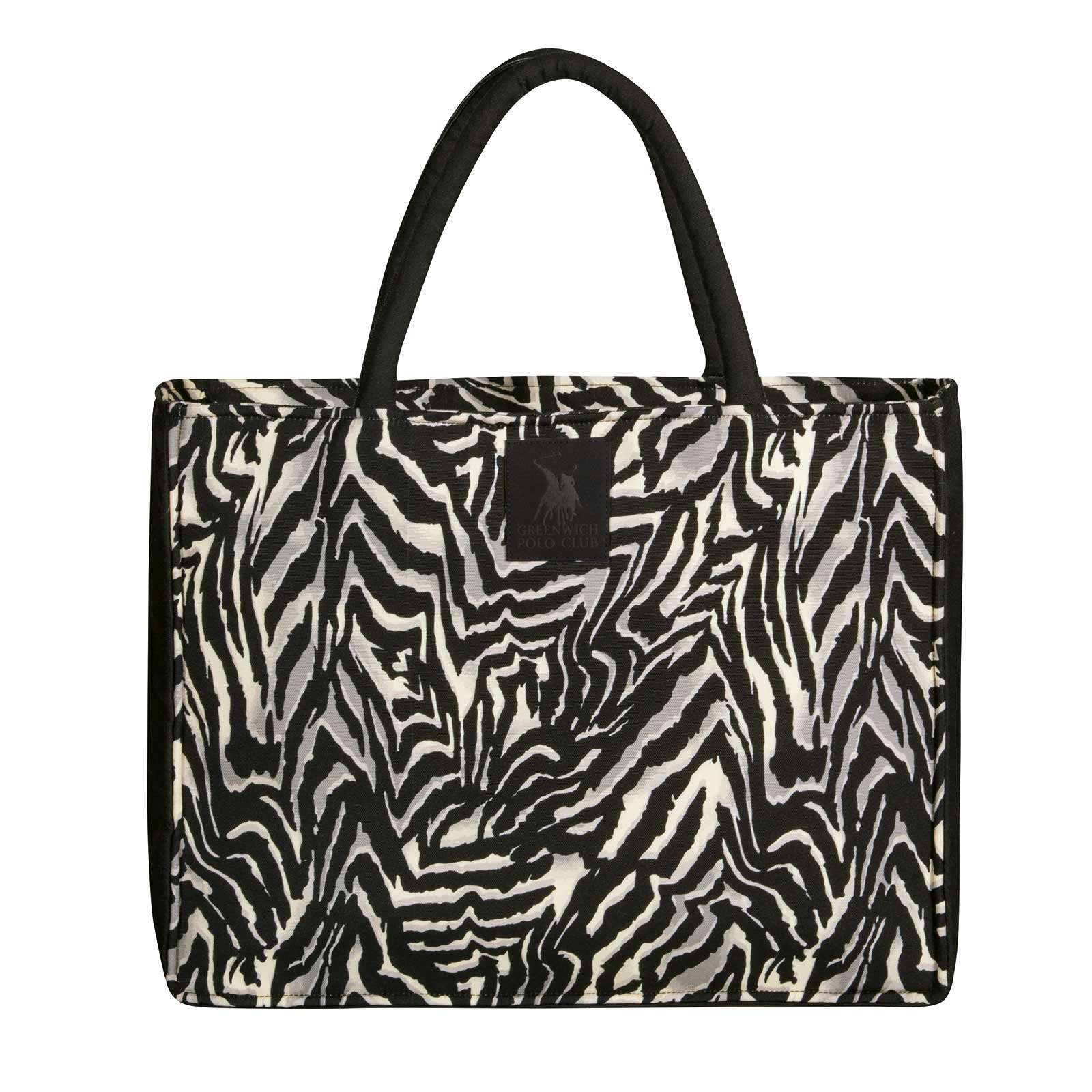 GREENWICH POLO CLUB ΤΣΑΝΤΑ ΘΑΛΑΣΣΗΣ 46X36 ESSENTIAL 4038 BLACK, TAUPE-268463604038