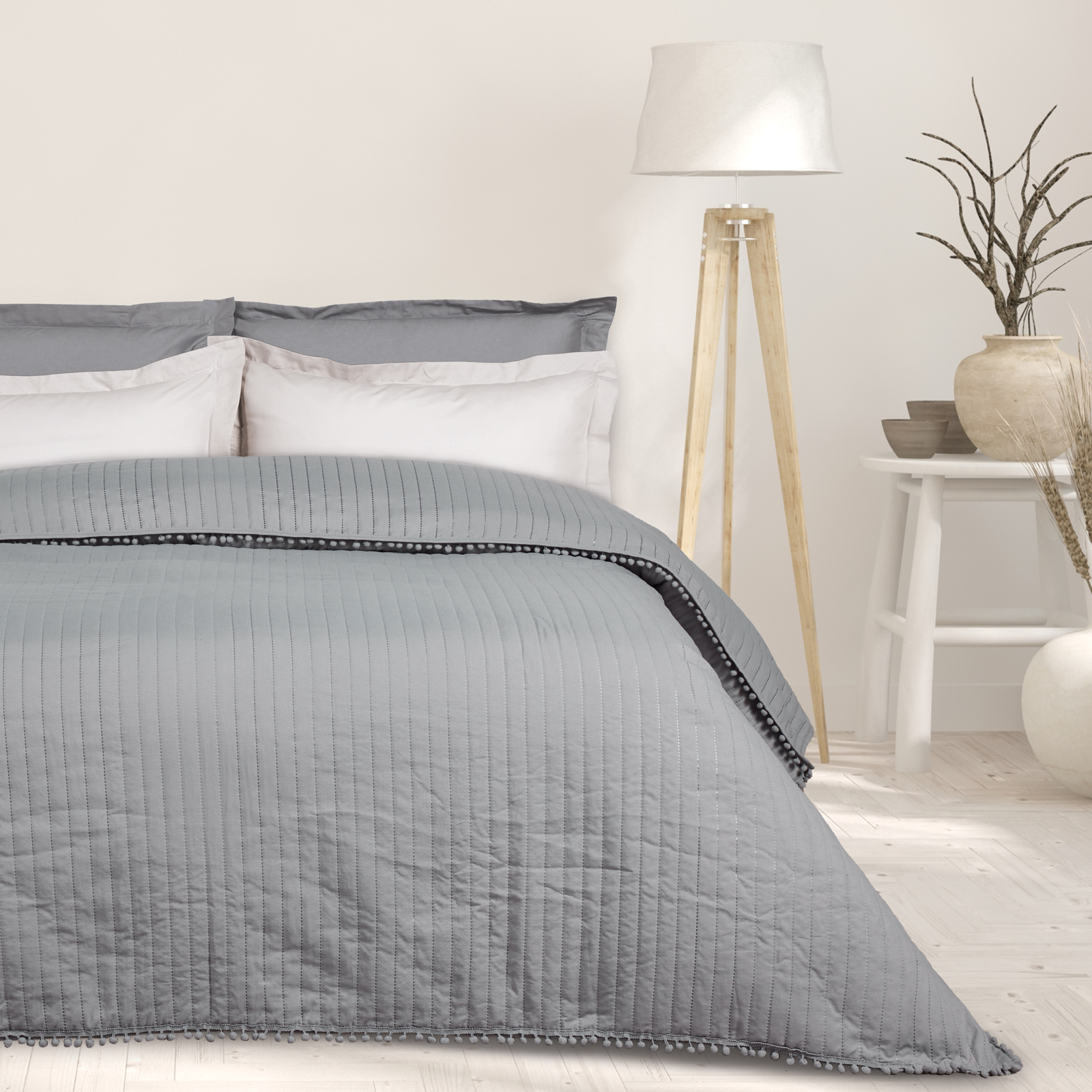 DAS HOME ΚΟΥΒΕΡΛΙ ΥΠΕΡΔΙΠΛΟ HAPPY 9653 GREY-402080209653