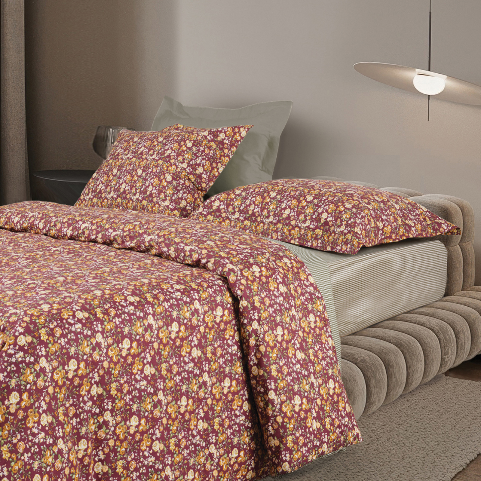 DAS HOME ΣΕΤ ΣΕΝΤΟΝΙΑ KING HAPPY 9683 BORDEAUX, GREEN-502108309683