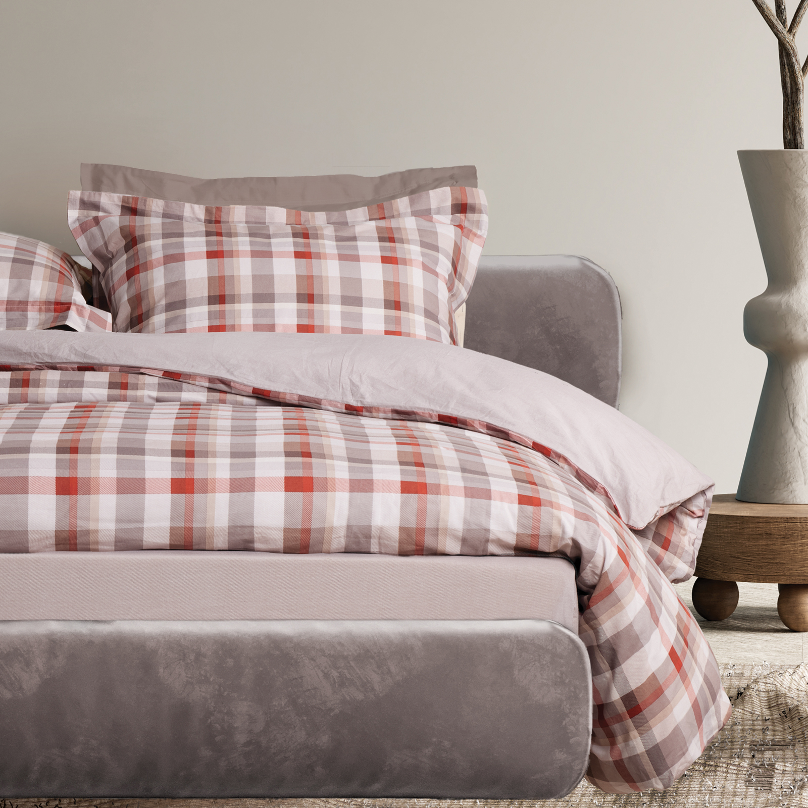 DAS HOME ΣΕΤ ΣΕΝΤΟΝΙΑ KING HAPPY 9690 TAUPE-502108309690