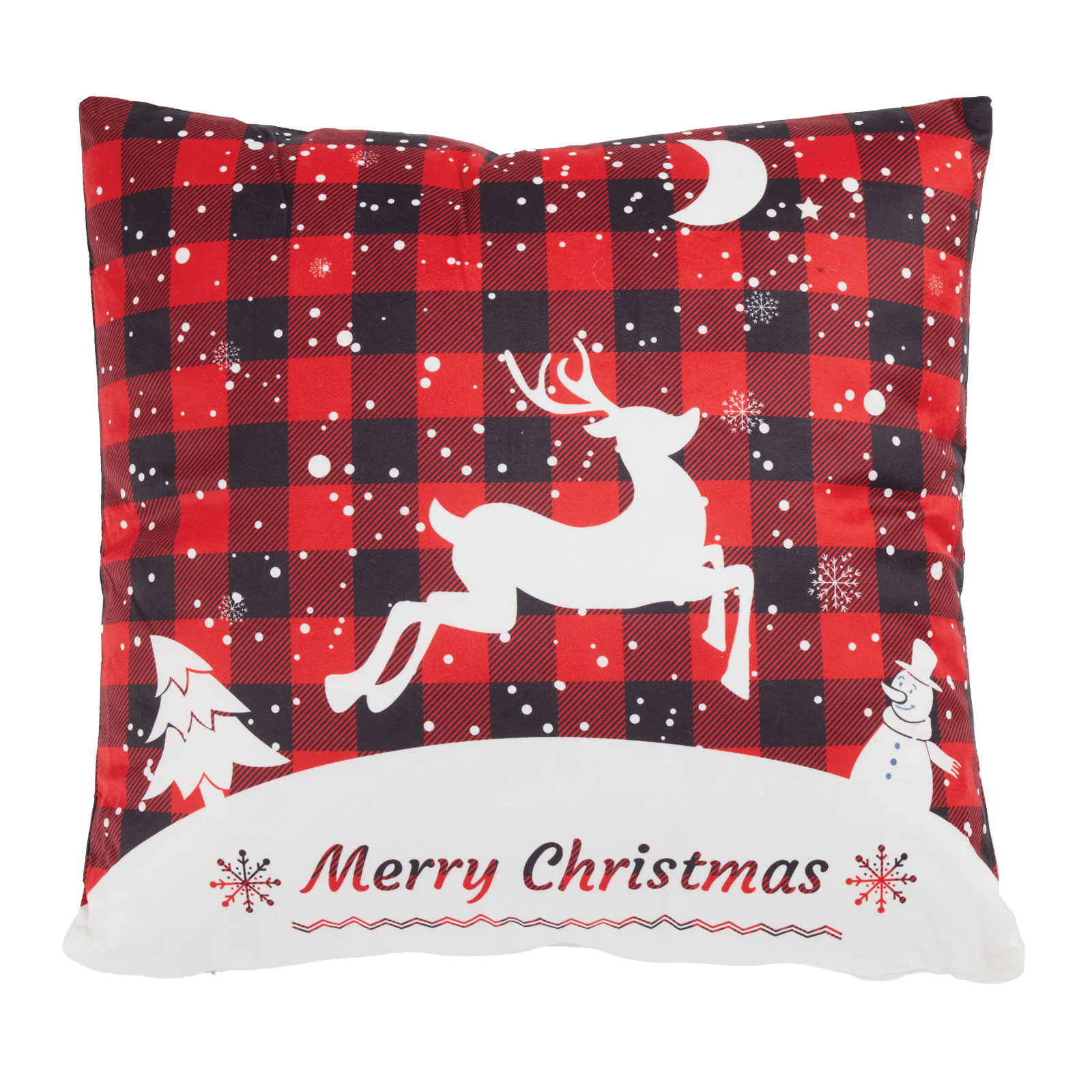 DAS HOME CHRISTMAS ΜΑΞΙΛΑΡΙ ΦΙΓΟΥΡΑΣ 45X45 0853 RED-533645450853
