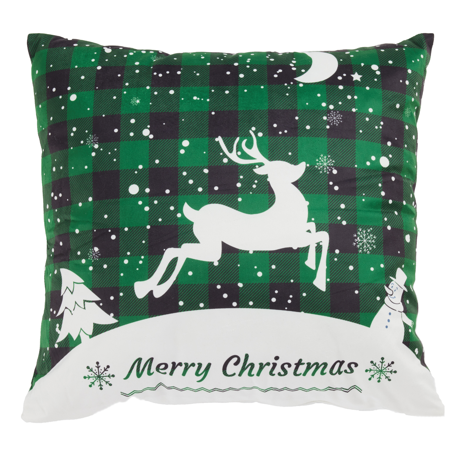 DAS HOME CHRISTMAS ΜΑΞΙΛΑΡΙ ΦΙΓΟΥΡΑΣ 45X45 0854 GREEN-533645450854