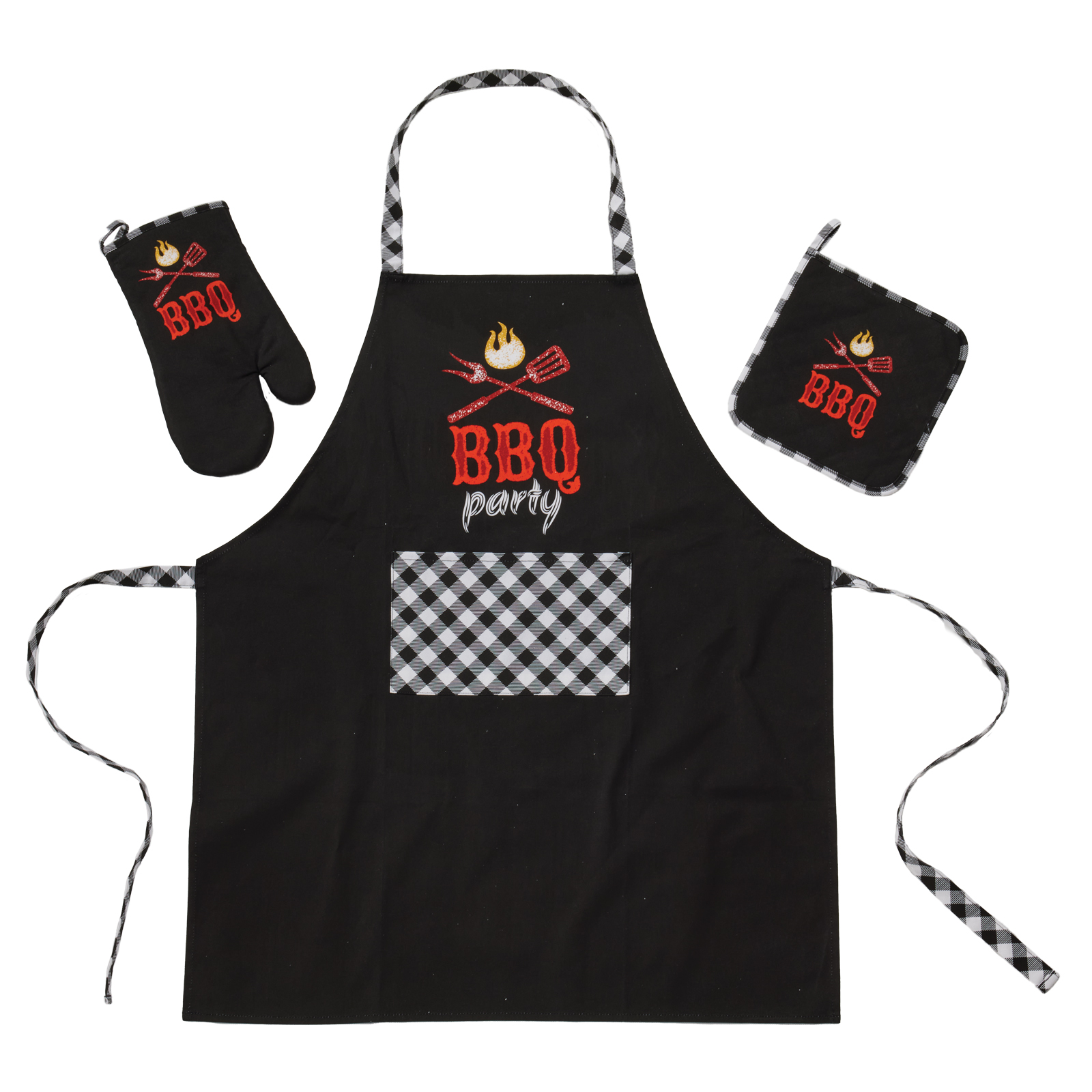 DAS HOME ΣΕΤ ΚΟΥΖΙΝΑΣ 3ΤΜΧ 0862 BLACK-537000100862