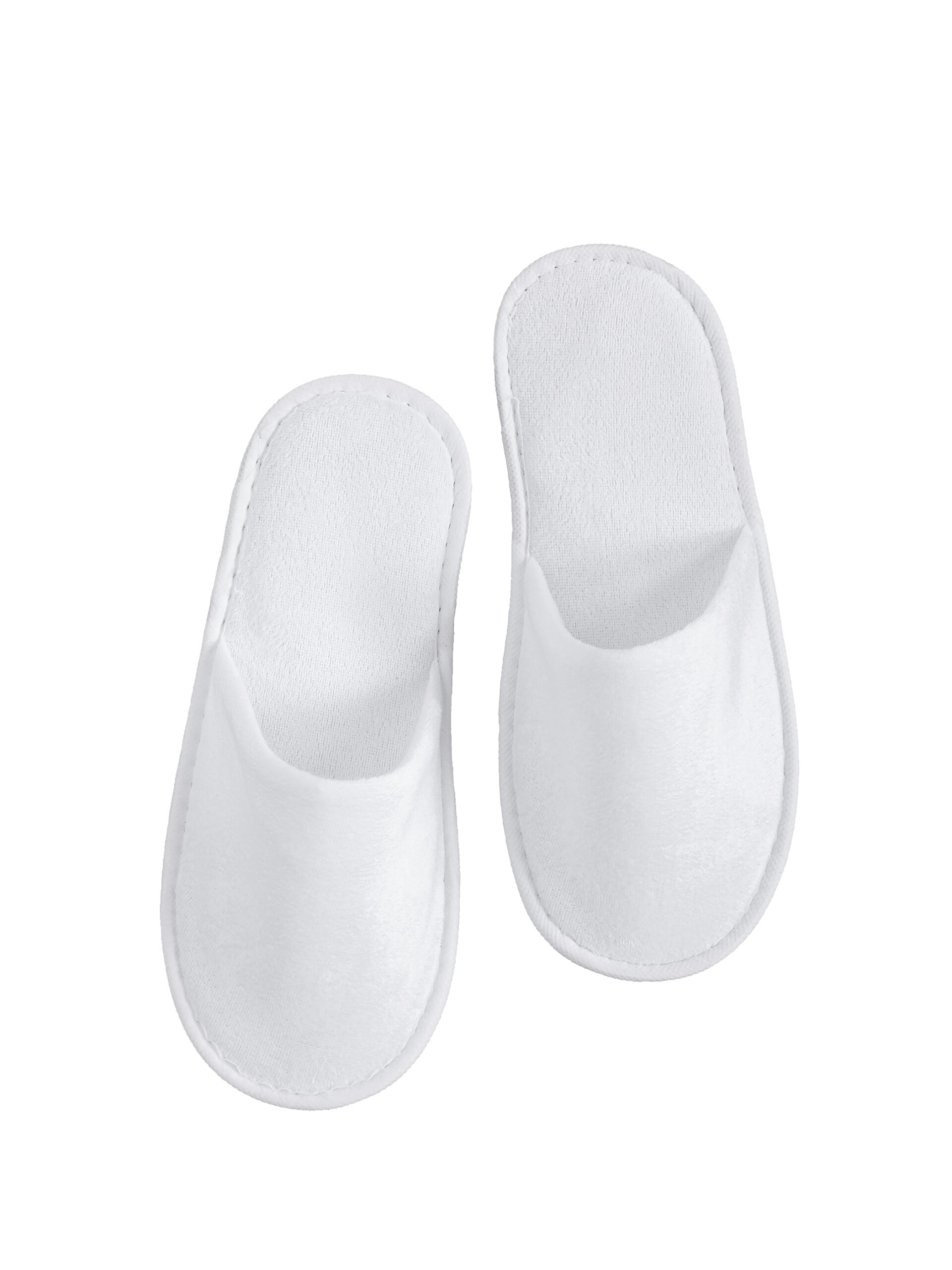 Παντόφλες Λευκές Βελουτέ - Eva sole - Nima Hotelling - 5206400164525