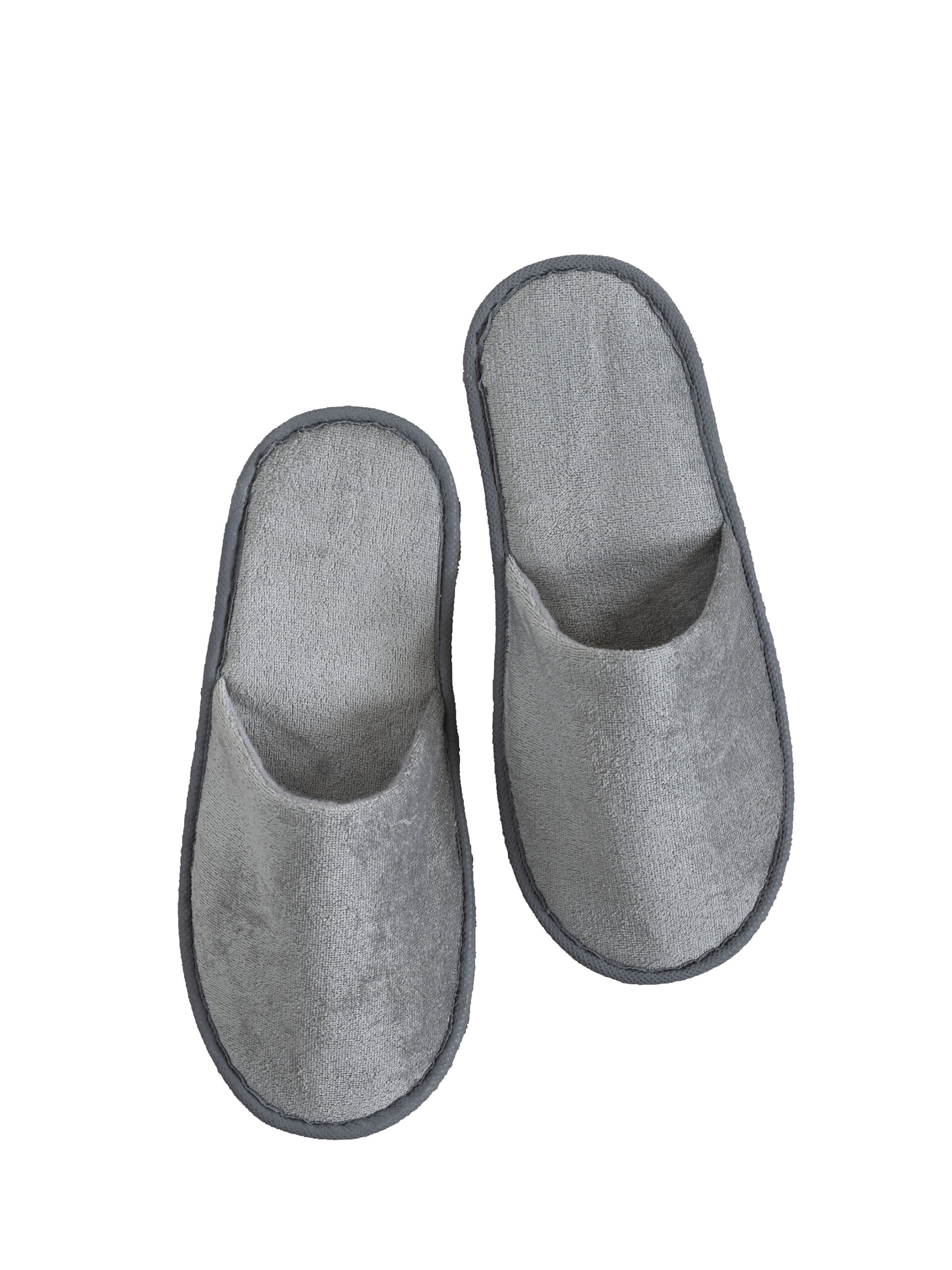 Παντόφλες Γκρι Βελουτέ - Eva sole - Nima Hotelling - 5206482106178