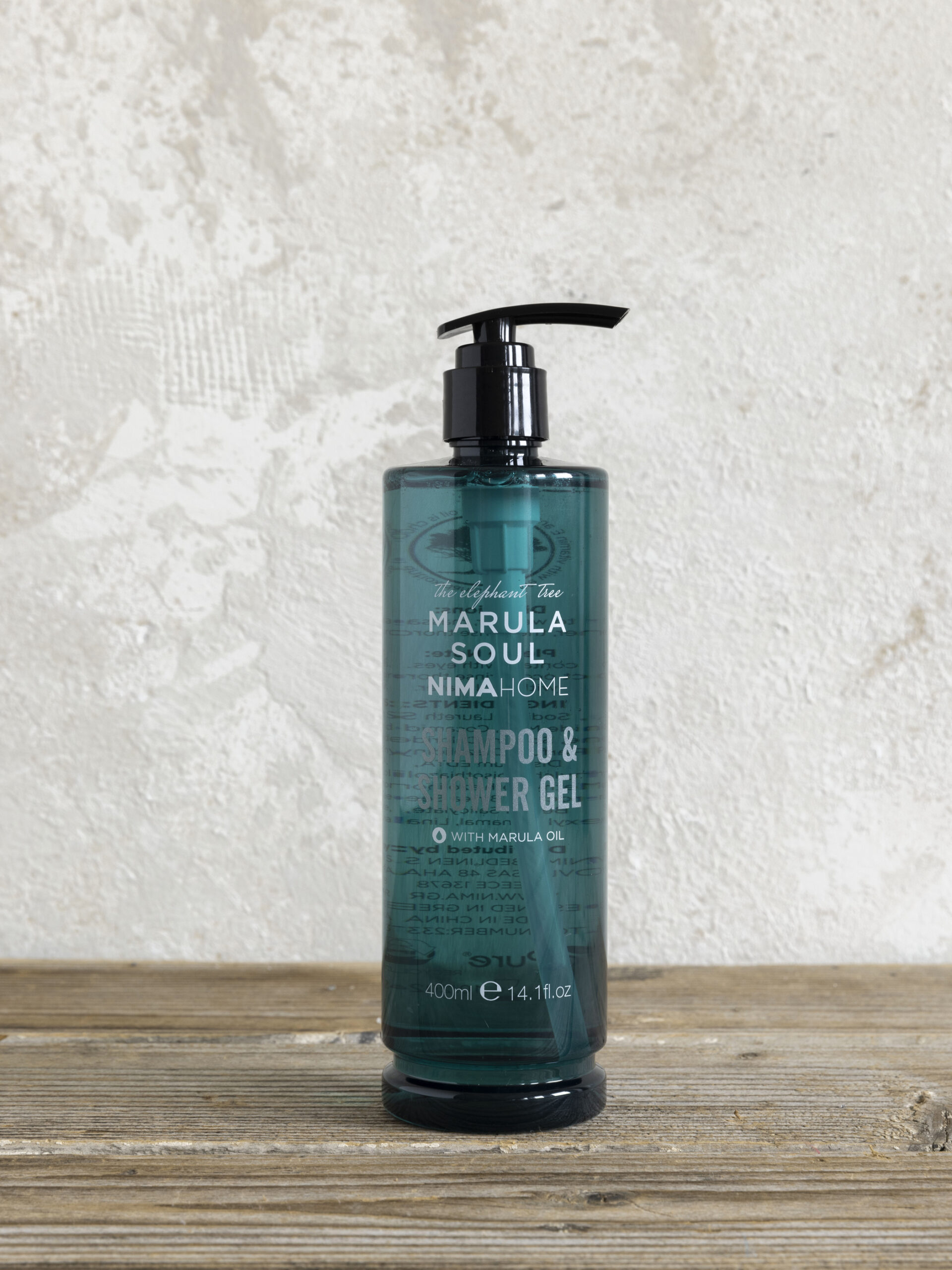 Επαναγεμιζόμενο δοχείο 400ml Shampoo & Shower Gel - Marula - Nima Hotelling - 5206482106192