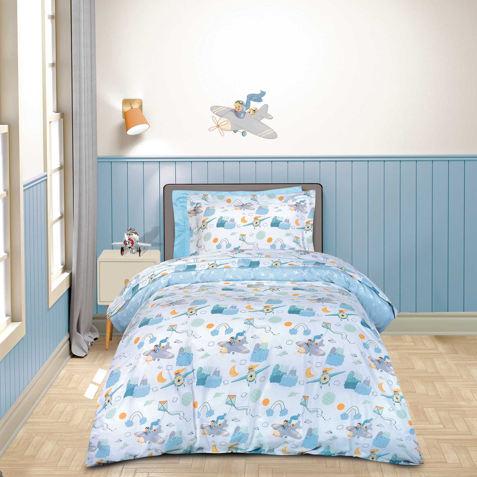 GREENWICH POLO CLUB ΣΕΤ ΠΑΠΛΩΜΑΤΟΘΗΚΗ ΜΟΝΗ ESSENTIAL 8866 BLUE-206009108866