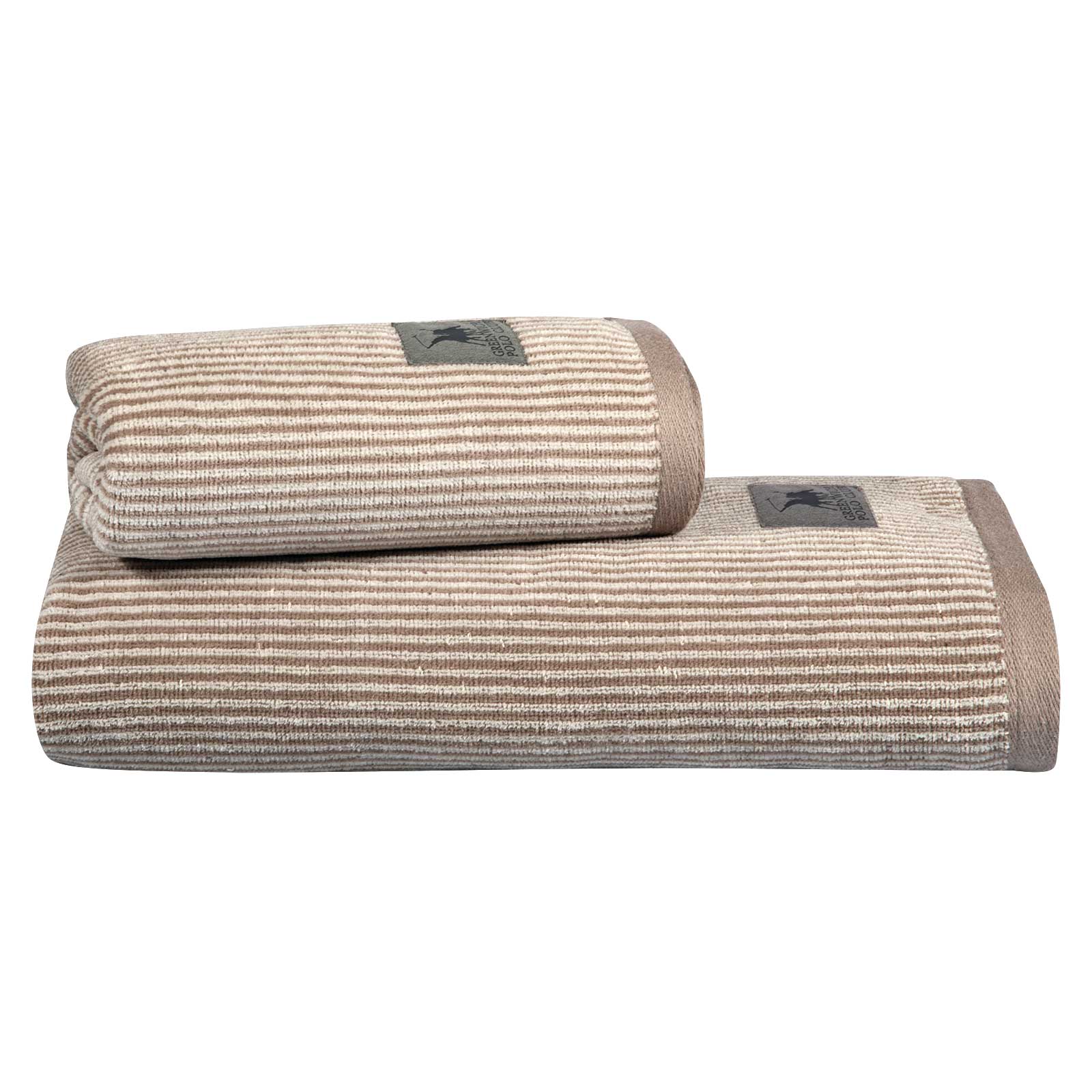 GREENWICH POLO CLUB ΠΕΤΣΕΤΑ ΜΠΑΝΙΟΥ 80Χ150 LOFT 4140 BEIGE, TAUPE-267801504140