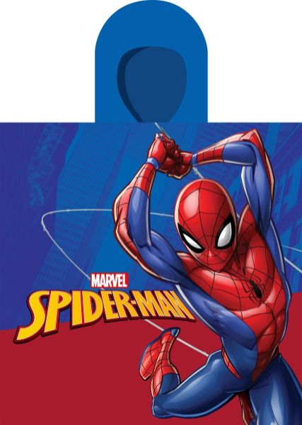 Πόντσο Θαλάσσης Quick Dry Marvel Spider-Man 197 50X100 Blue 100% Microfiber-54463144033